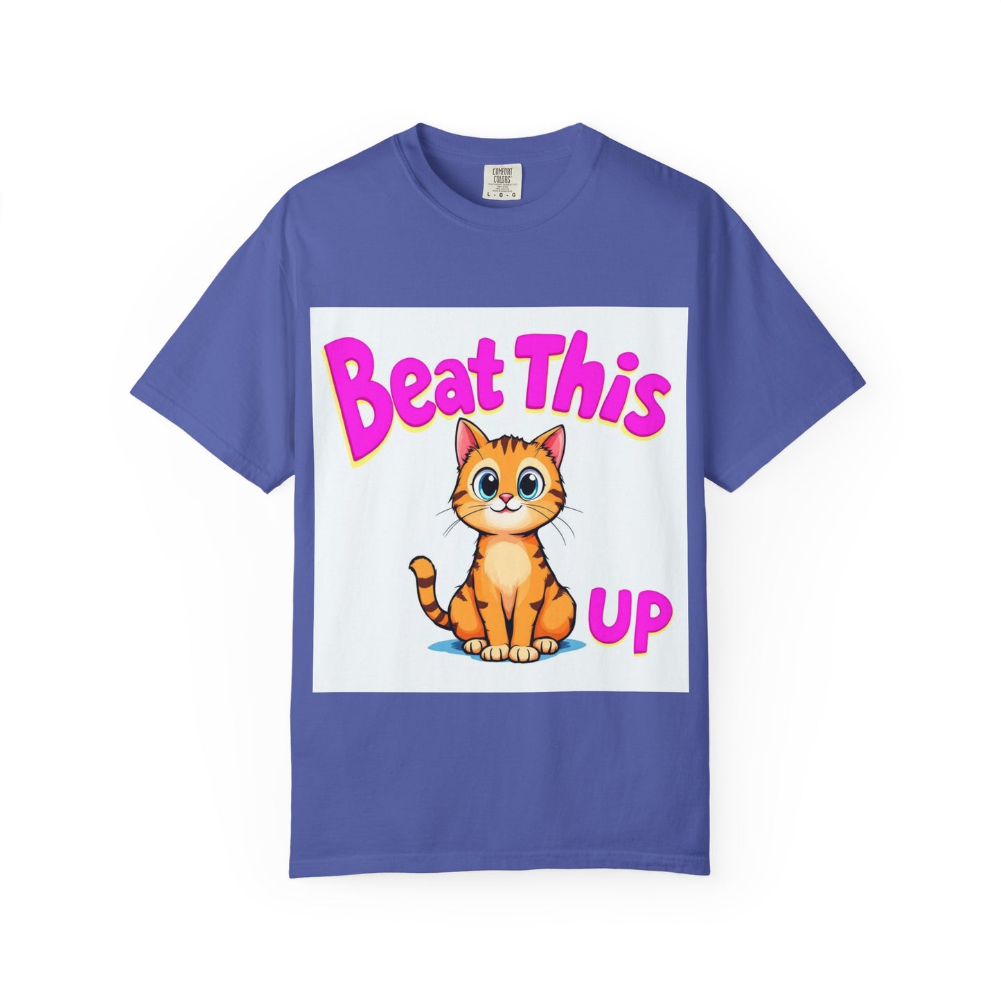 Playful Cat Tee - mature beat this up