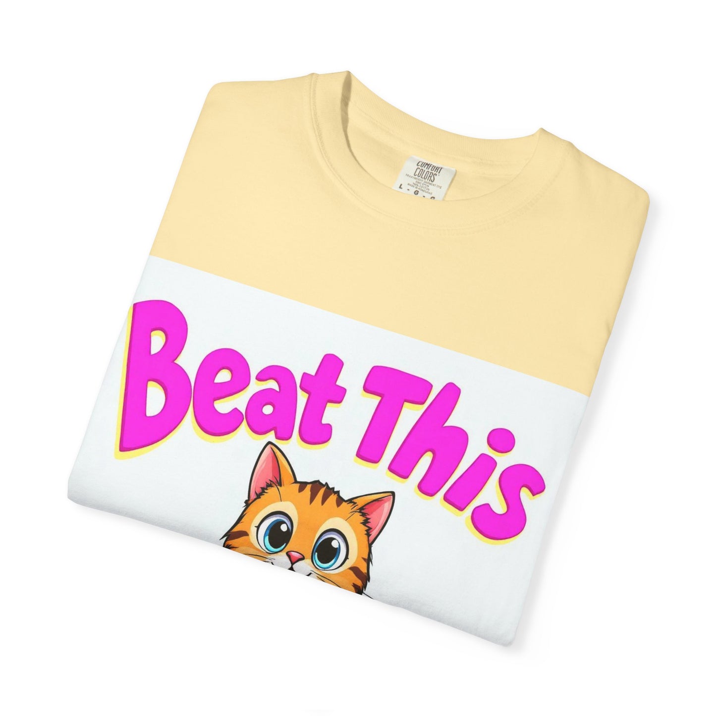 Playful Cat Tee - mature beat this up