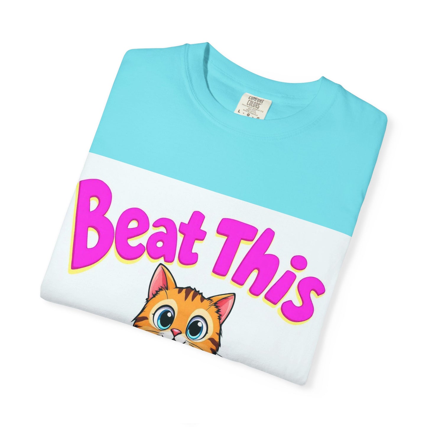 Playful Cat Tee - mature beat this up
