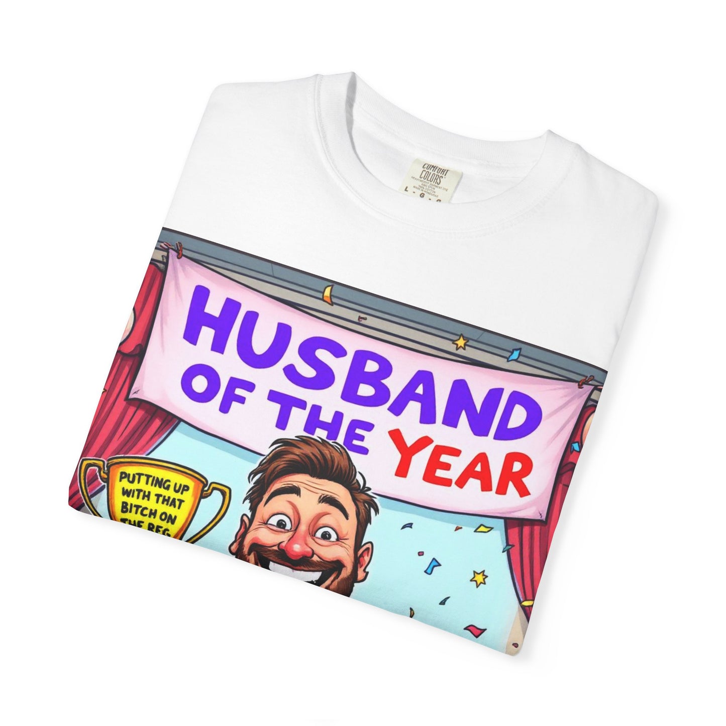 Husband of the Year T-Shirt, Funny Gift for Him, Unisex Tee, Anniversary Tee,