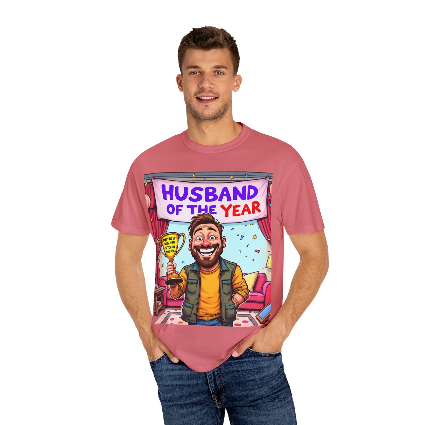 Husband of the Year T-Shirt, Funny Gift for Him, Unisex Tee, Anniversary Tee,