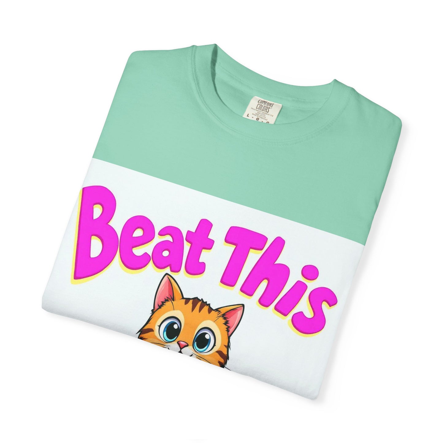 Playful Cat Tee - mature beat this up