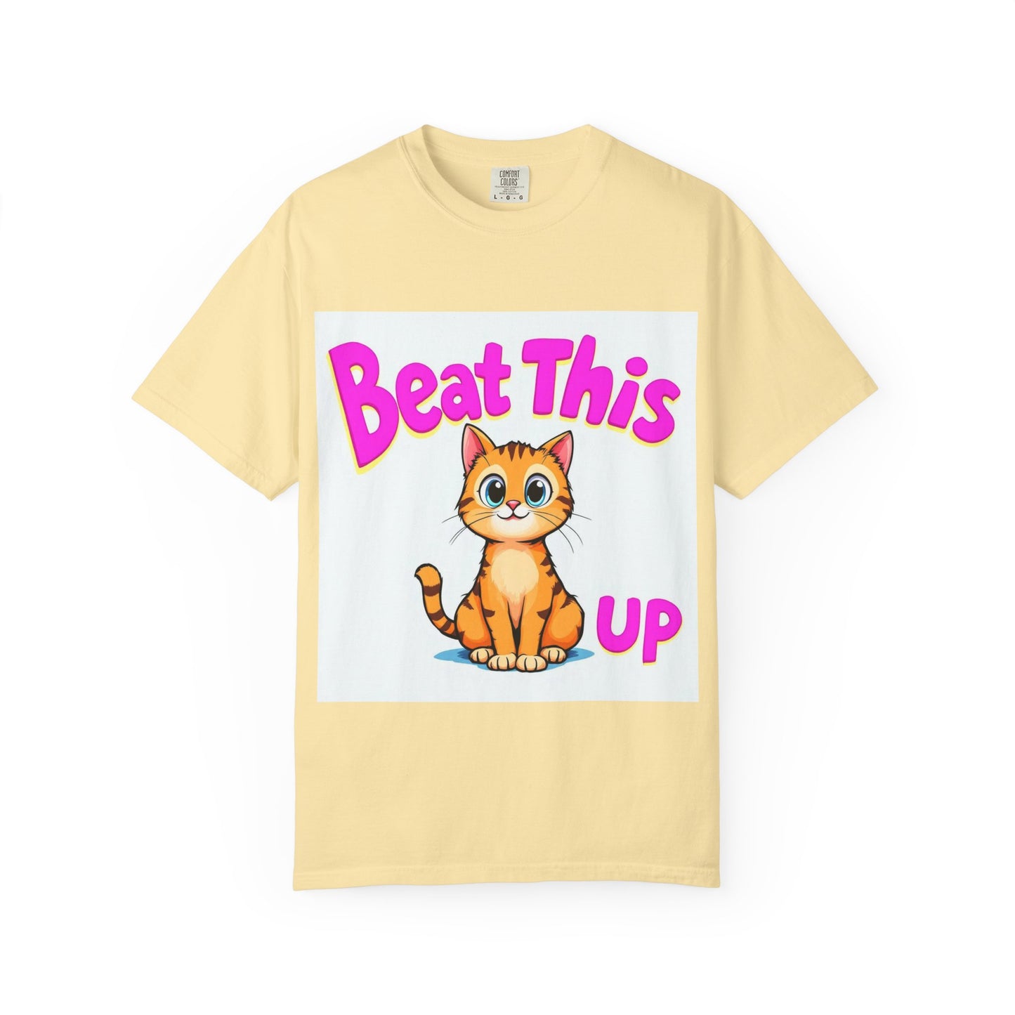 Playful Cat Tee - mature beat this up