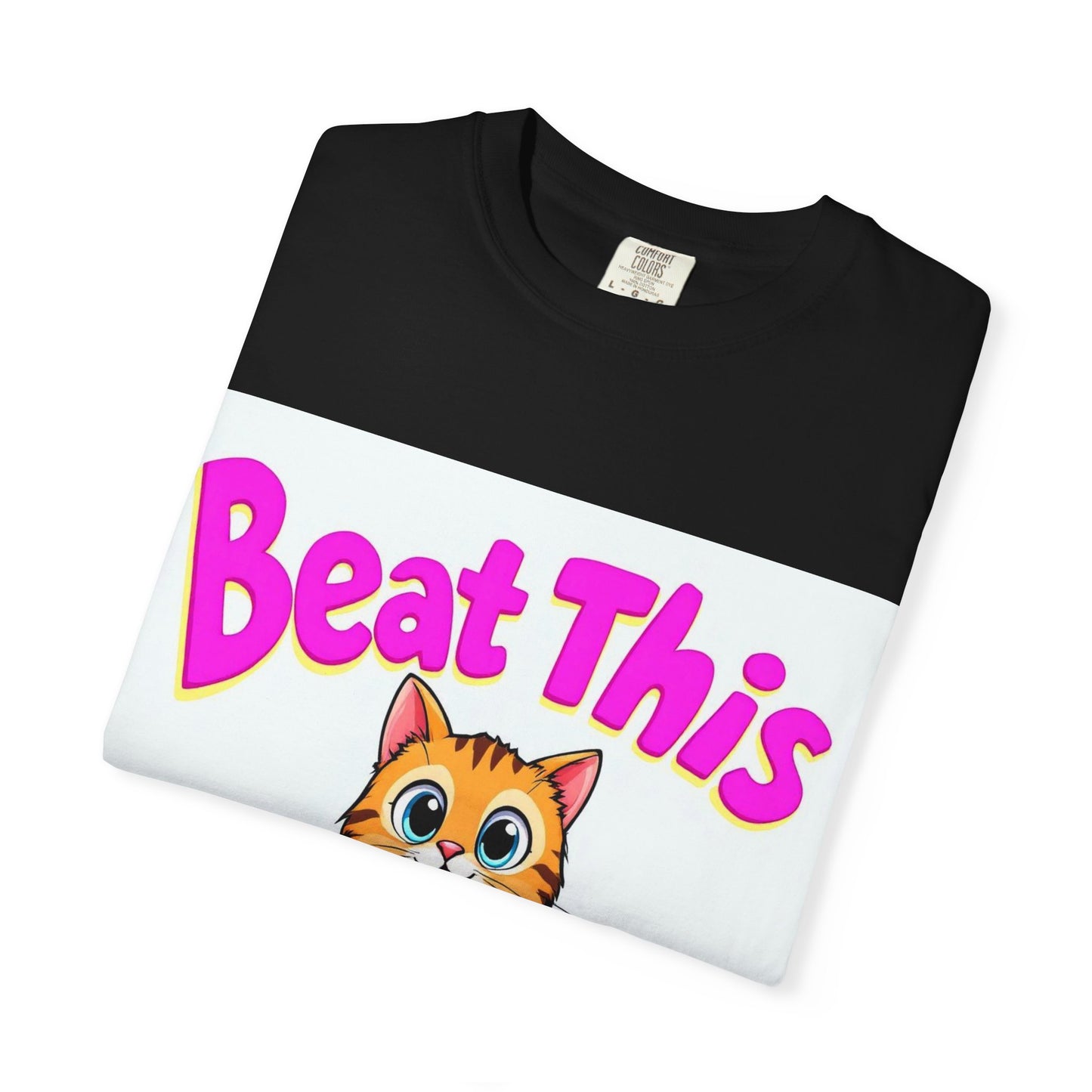 Playful Cat Tee - mature beat this up