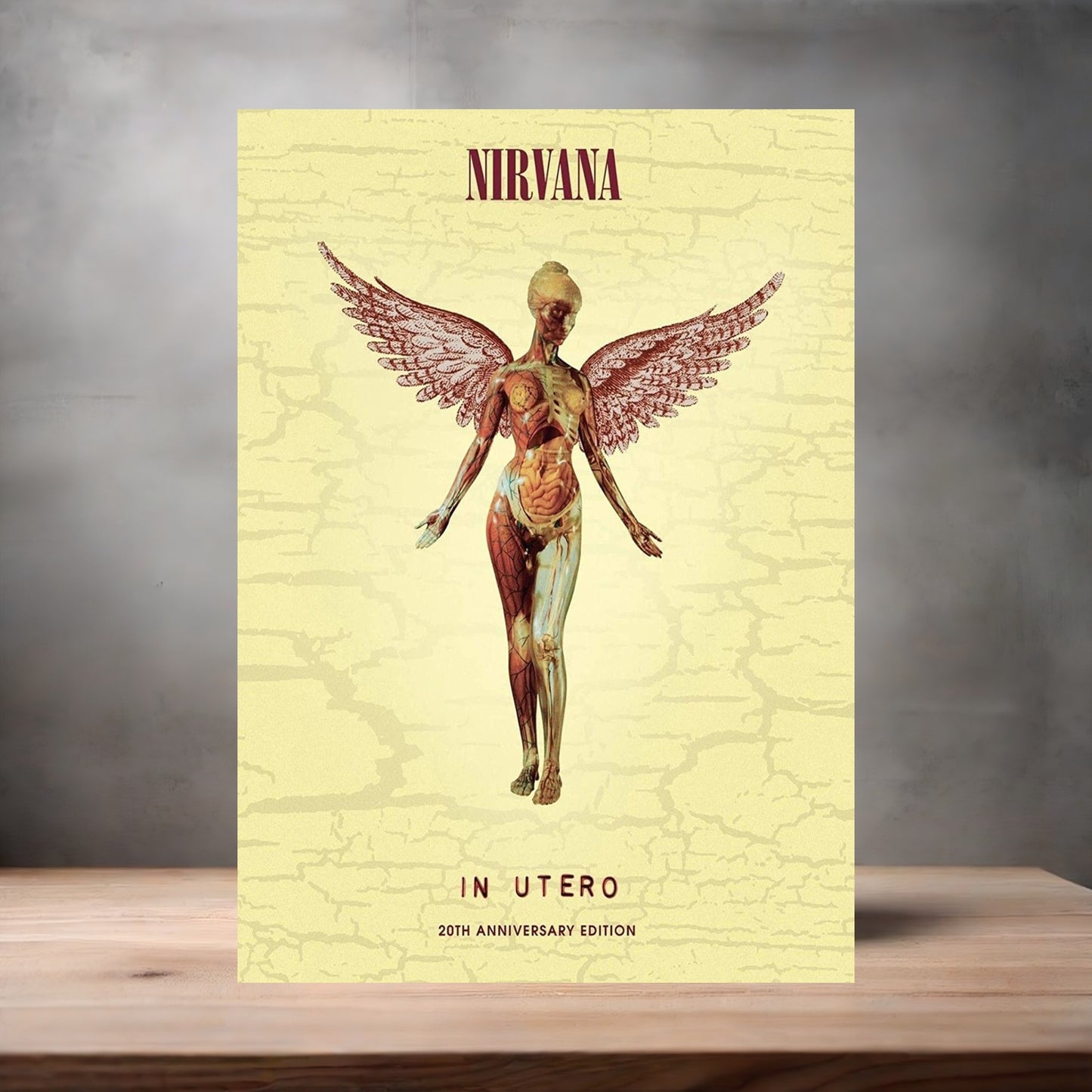 Nirvana concert Posters on aluminum print. Many options and sizes to choose from