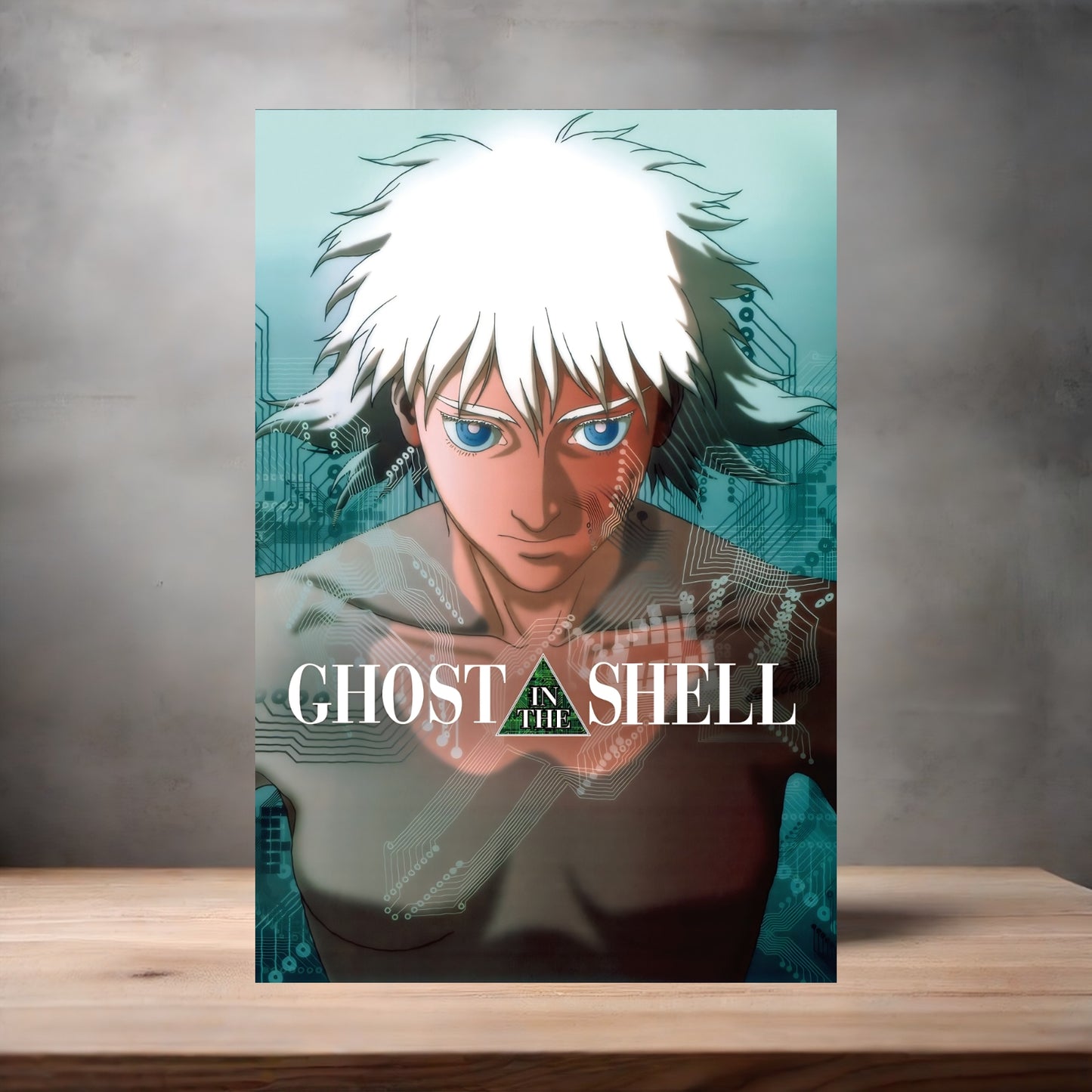 Ghost in the Shell Movie posters on Aluminum print. Multiple sizes and prints available.