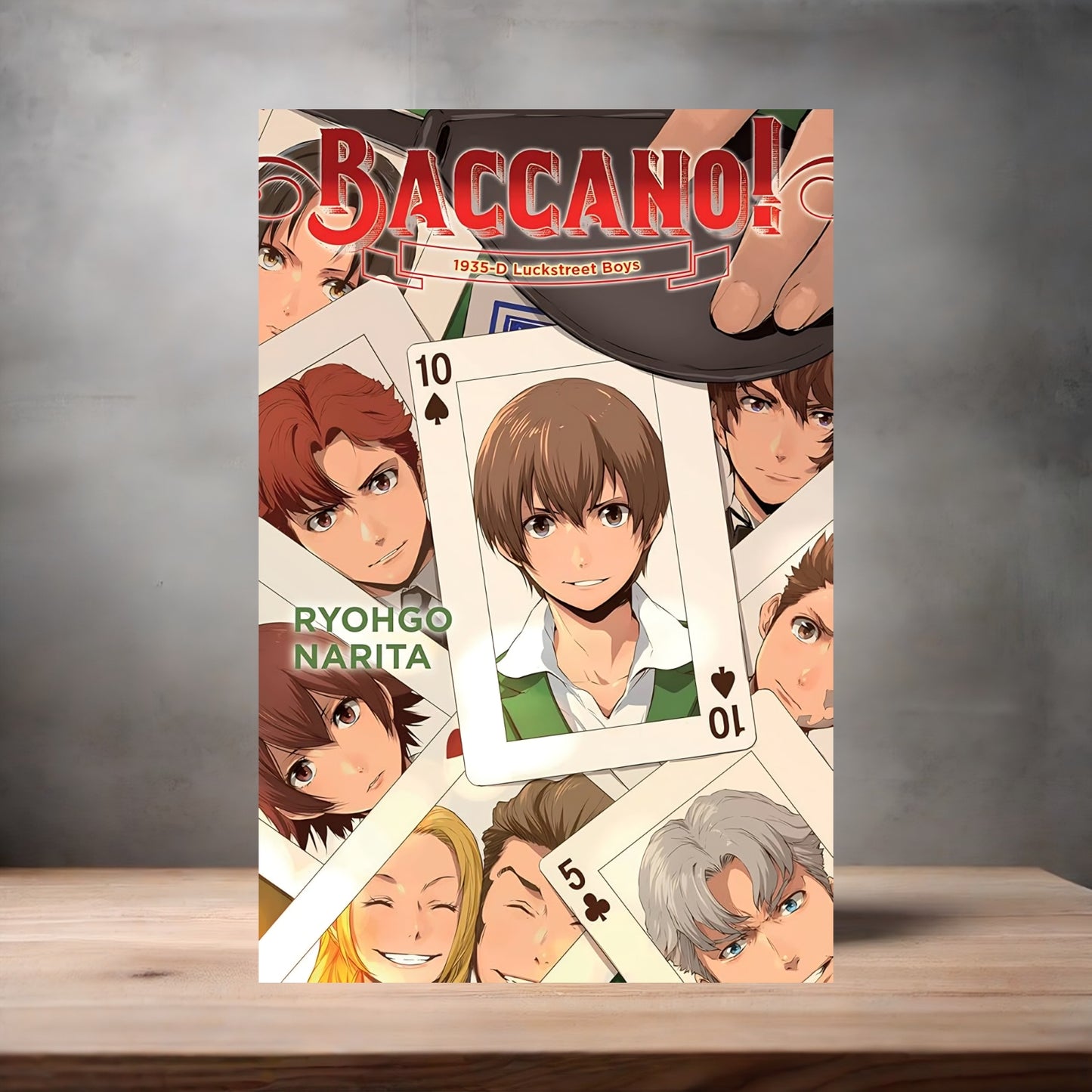 Baccano! Anime poster on aluminum print. Multiple styles and sizes available