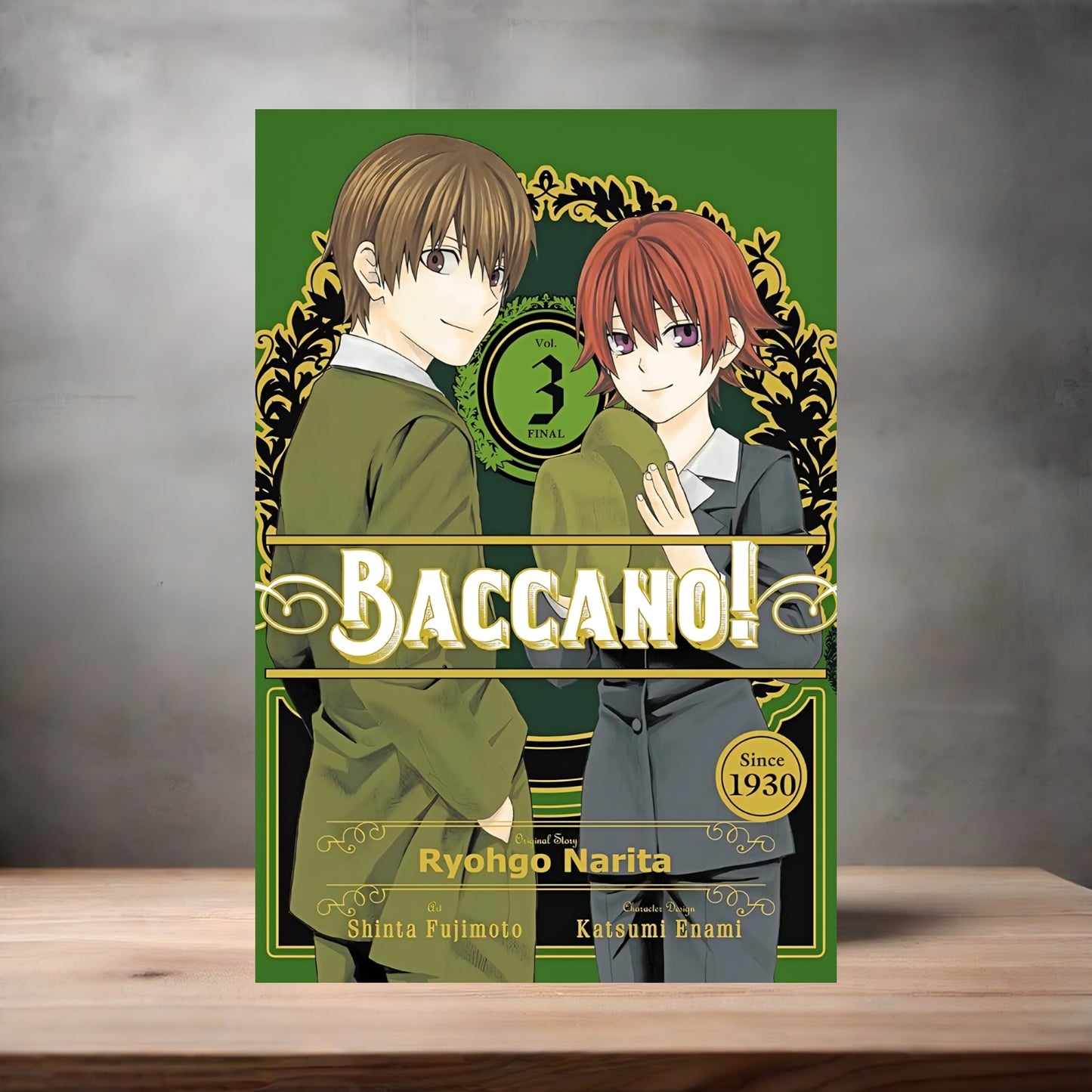 Baccano! Anime poster on aluminum print. Multiple styles and sizes available
