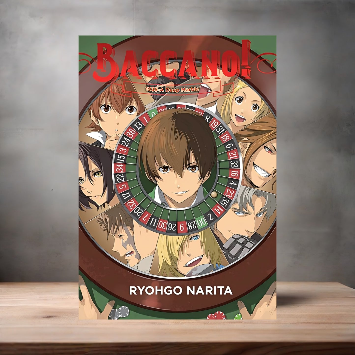 Baccano! Anime poster on aluminum print. Multiple styles and sizes available
