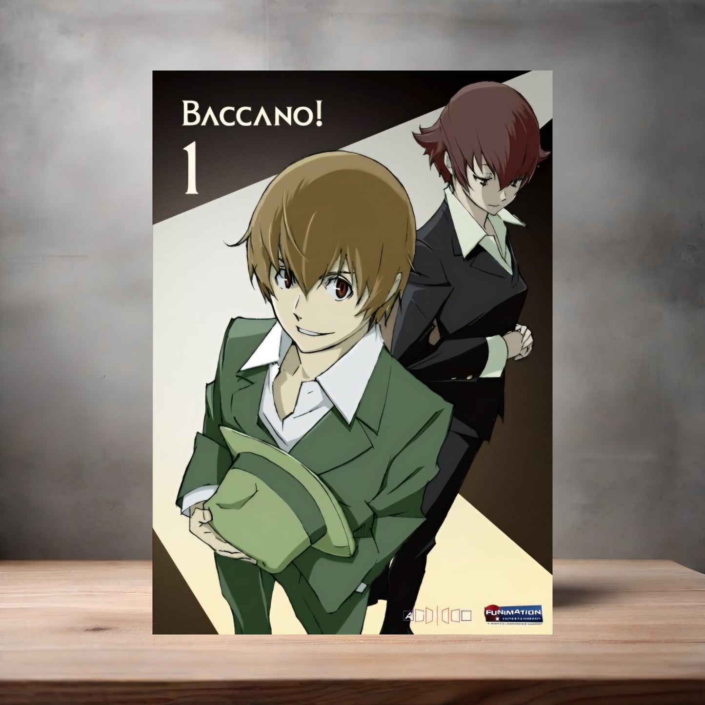 Baccano! Anime poster on aluminum print. Multiple styles and sizes available