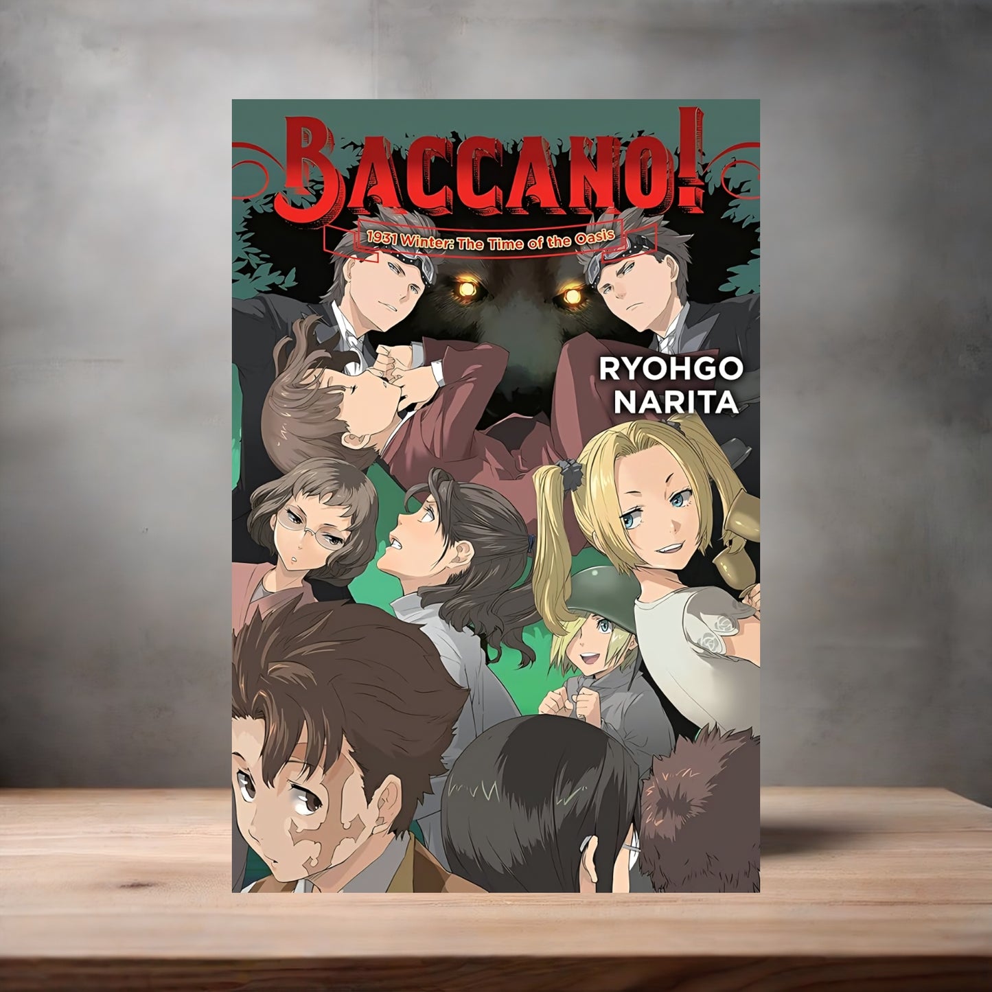 Baccano! Anime poster on aluminum print. Multiple styles and sizes available