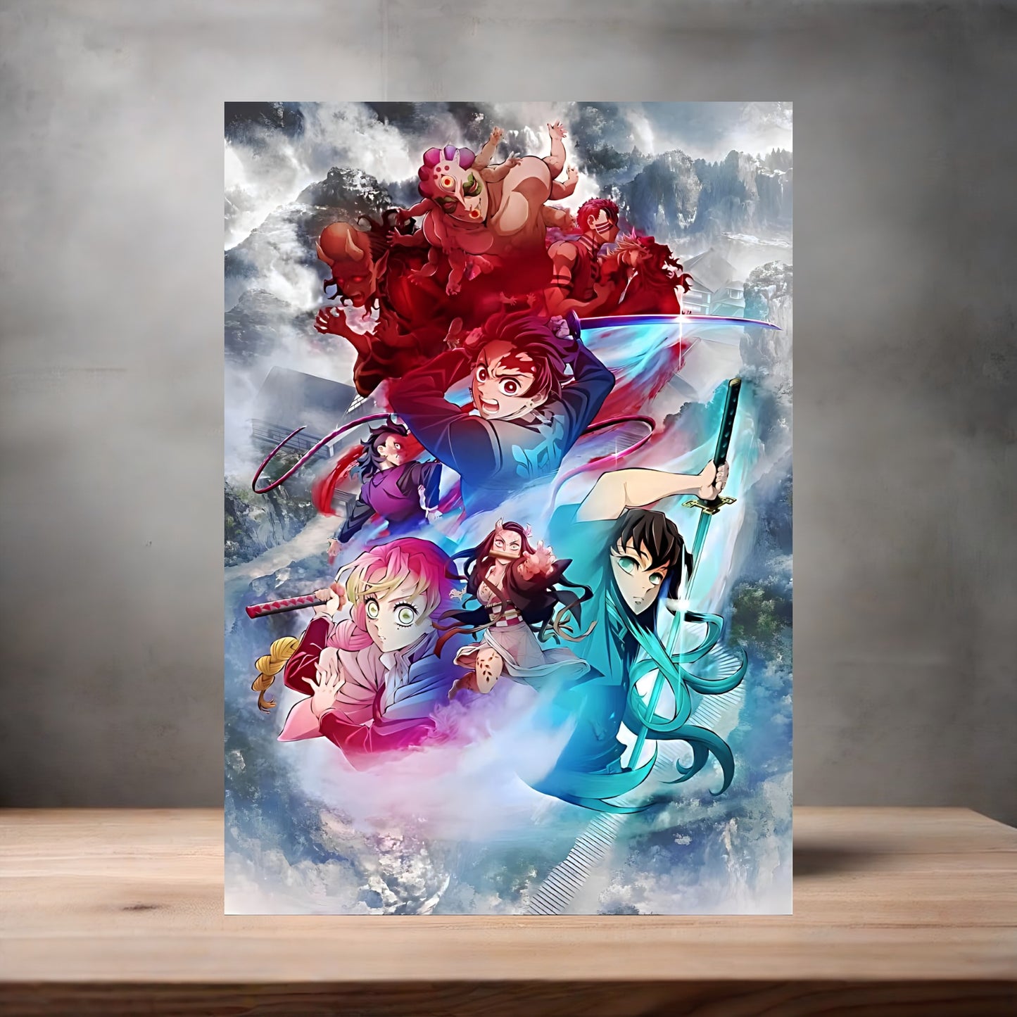 Lazarus Anime poster on aluminum print. Multiple styles and sizes available