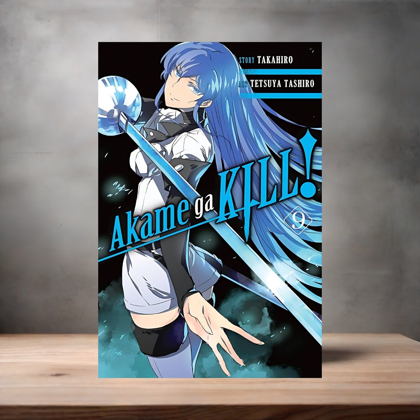 Akame ga Kill! Anime poster on aluminum print. Multiple styles and sizes available