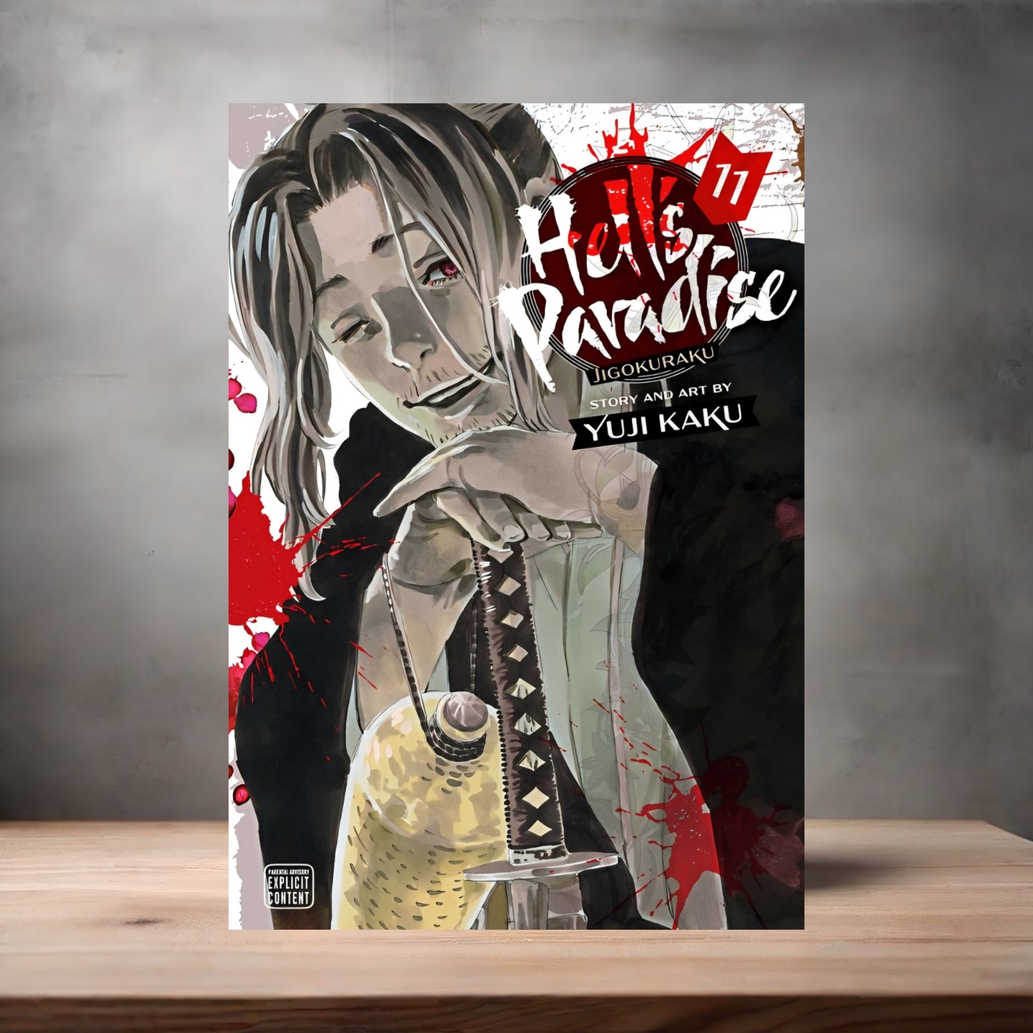 Hell's Paradise Anime poster on aluminum print. Multiple styles and sizes available