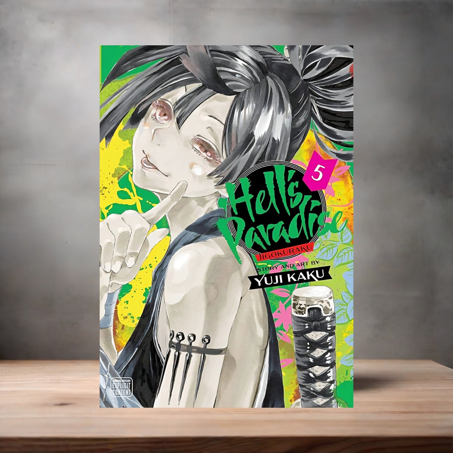 Hell's Paradise Anime poster on aluminum print. Multiple styles and sizes available