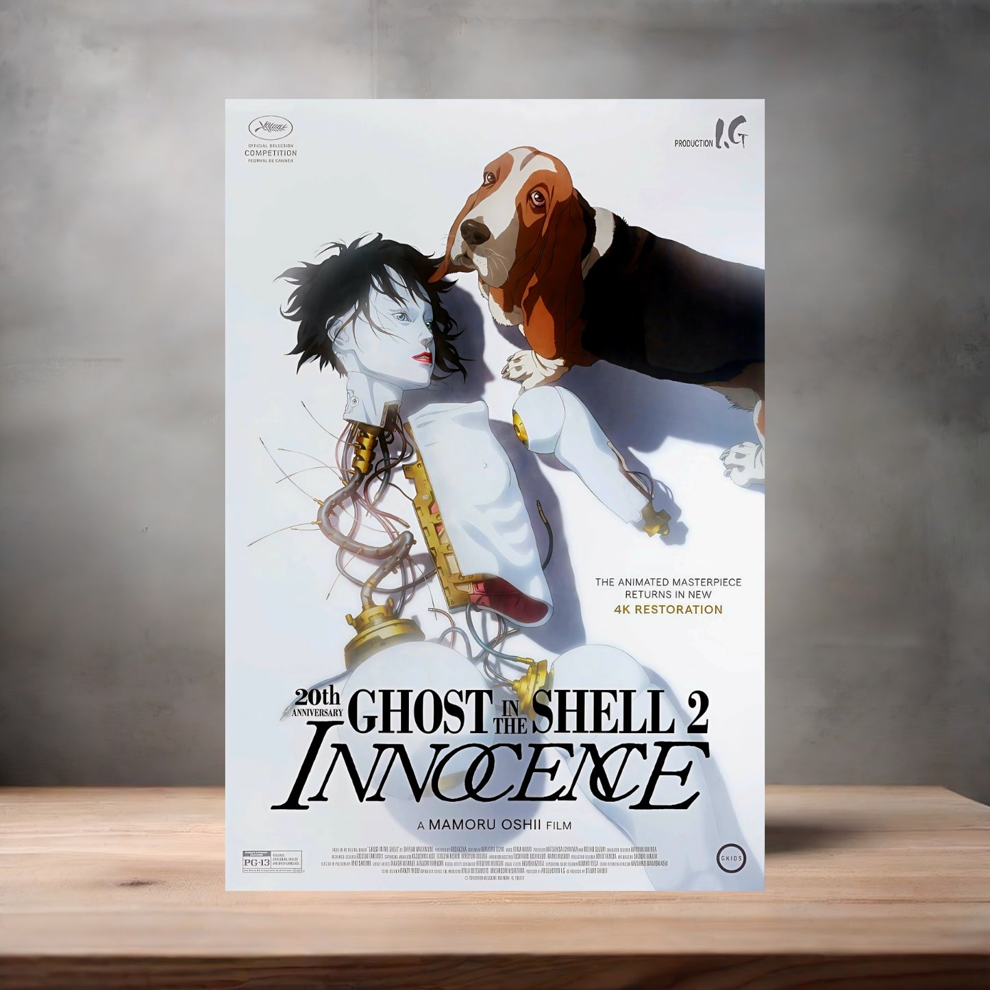 Ghost in the Shell Movie posters on Aluminum print. Multiple sizes and prints available.