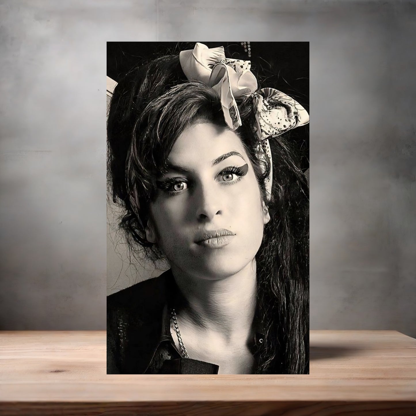 Amy Winehouse v7 poster on aluminum print. Multiple sizes available