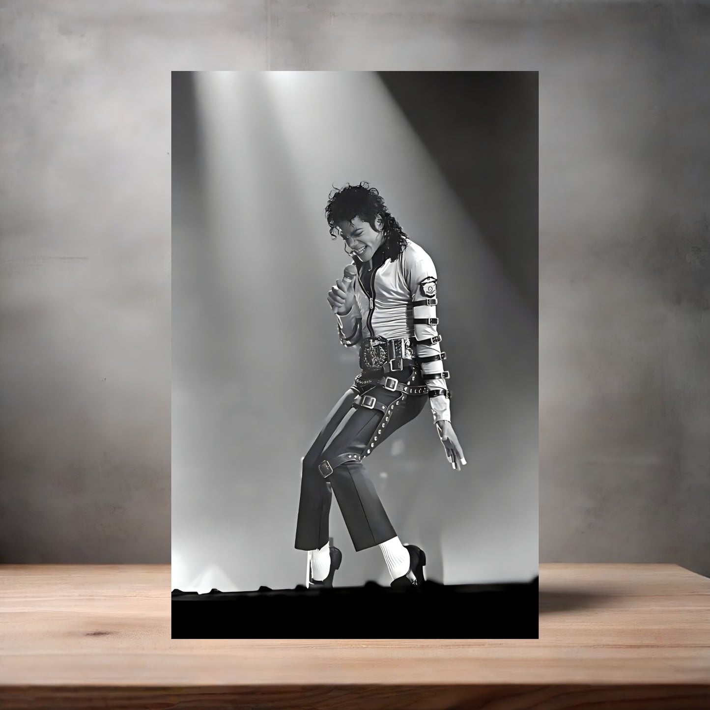 Michael Jackson concert poster on aluminum print. Multiple sizes available