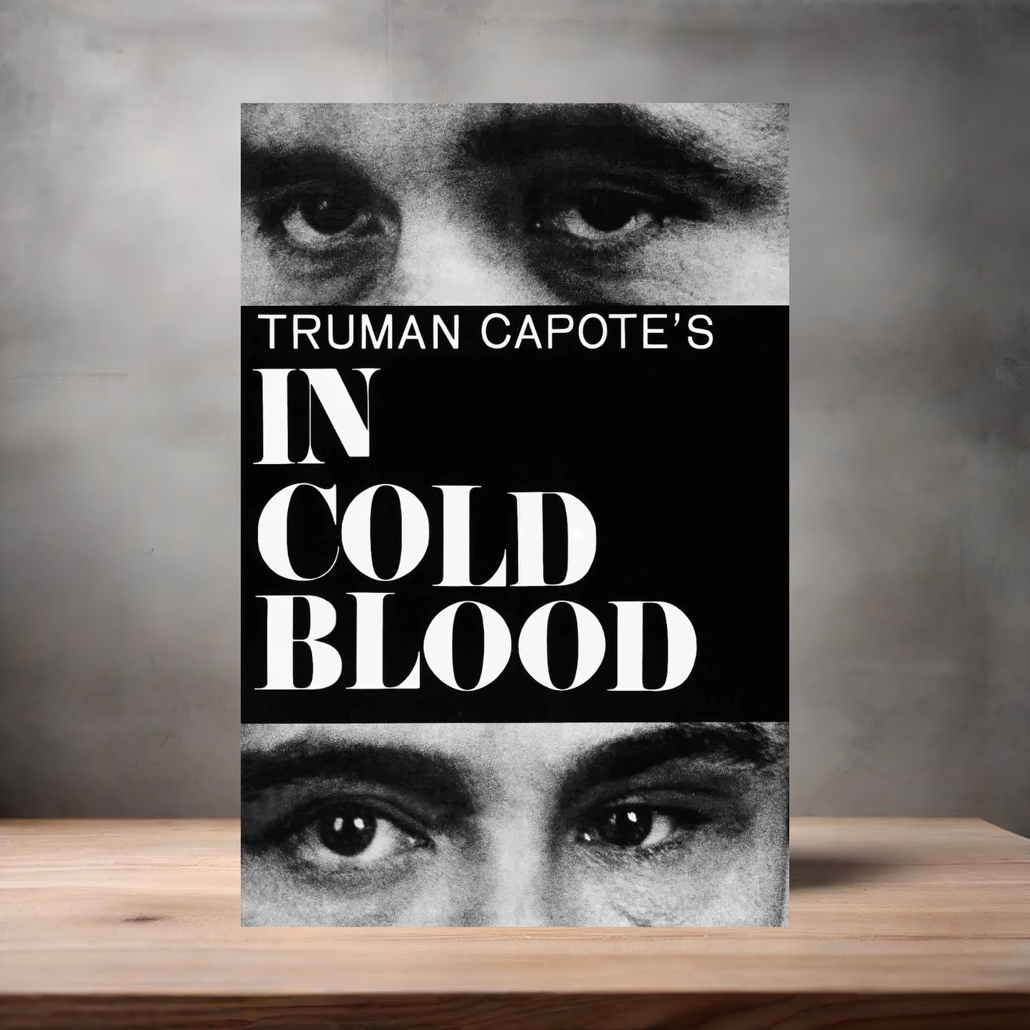 Truman Capote's In Cold Blood movie poster on aluminum print. Multiple sizes available.