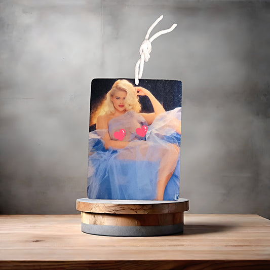Anna Nicole Smith naked photo on car air freshener. Many scents to choose from V3