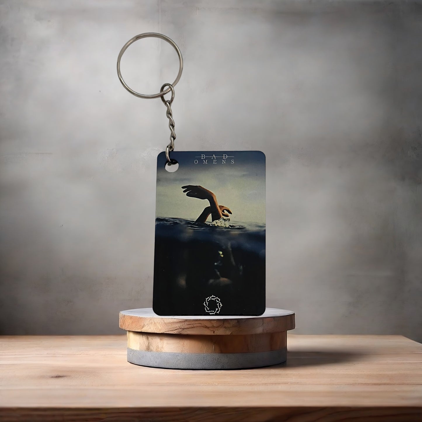 Bad Omens band keychain. V3