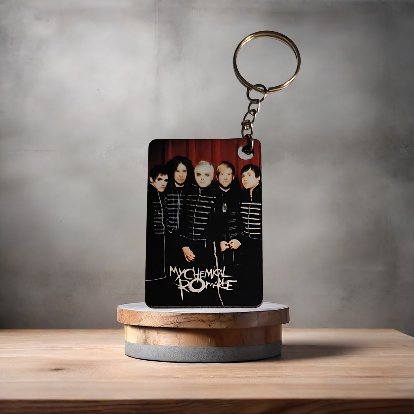 My Chemical Romance Poster keychain.