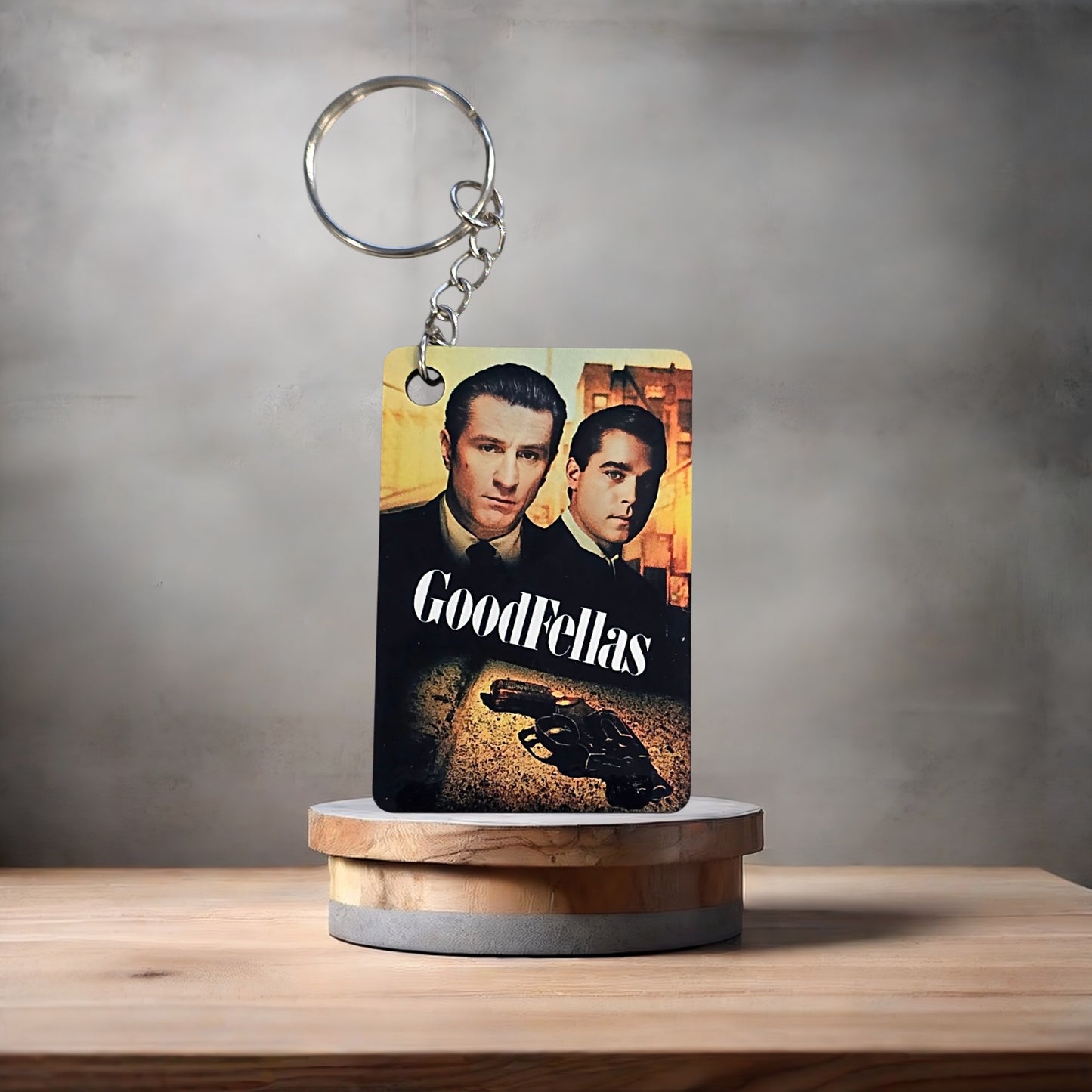 Goodfellas Movie Poster keychain.