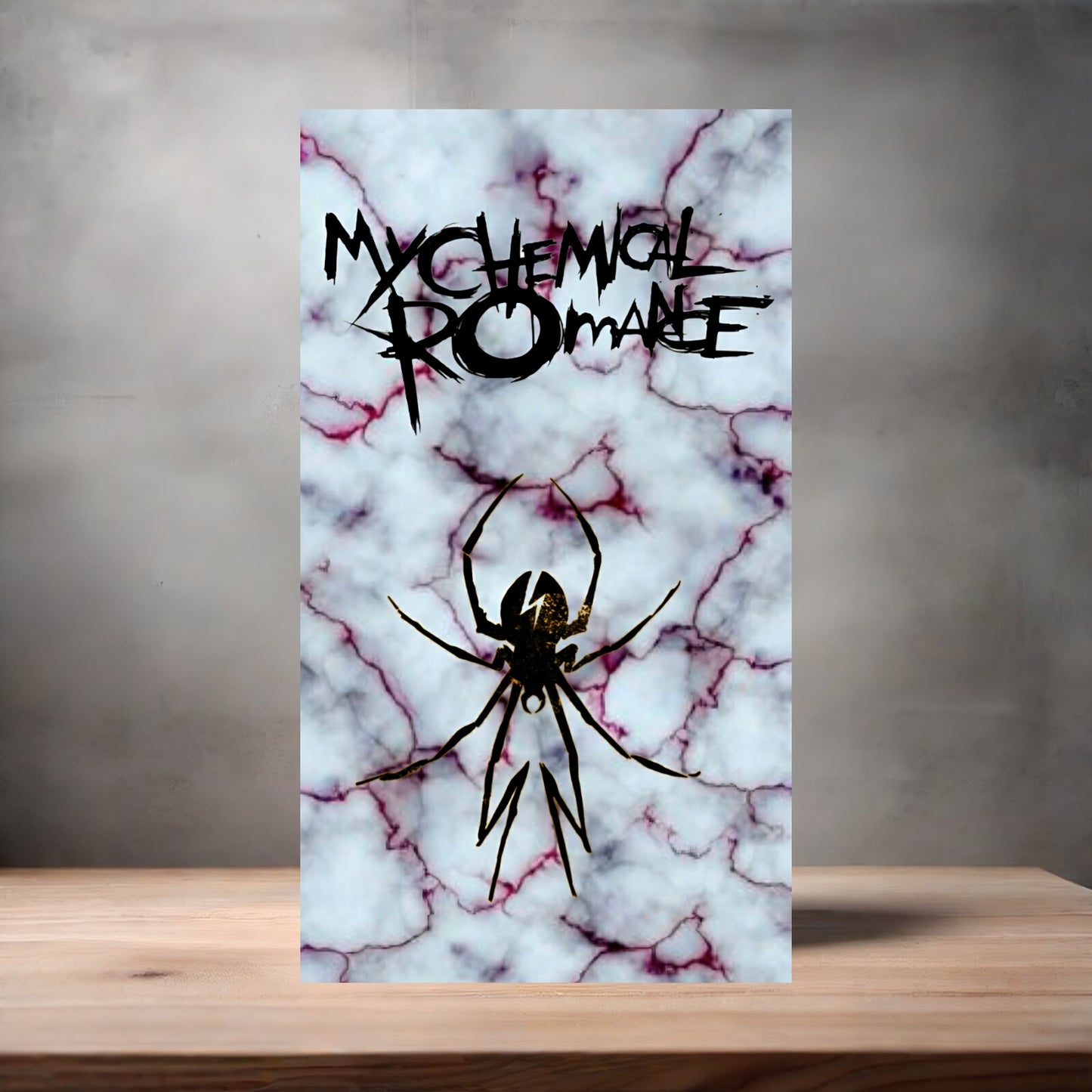 My Chemical Romance poster on aluminum print. Multiple sizes available v1