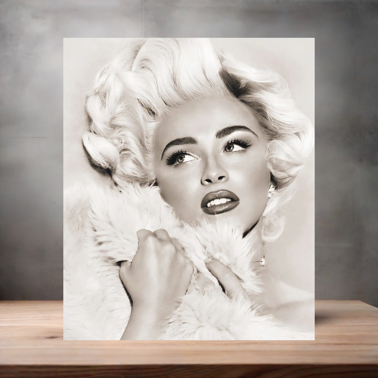 Sexy Sabrina Carpenter poster on aluminum print. Multiple sizes available. K