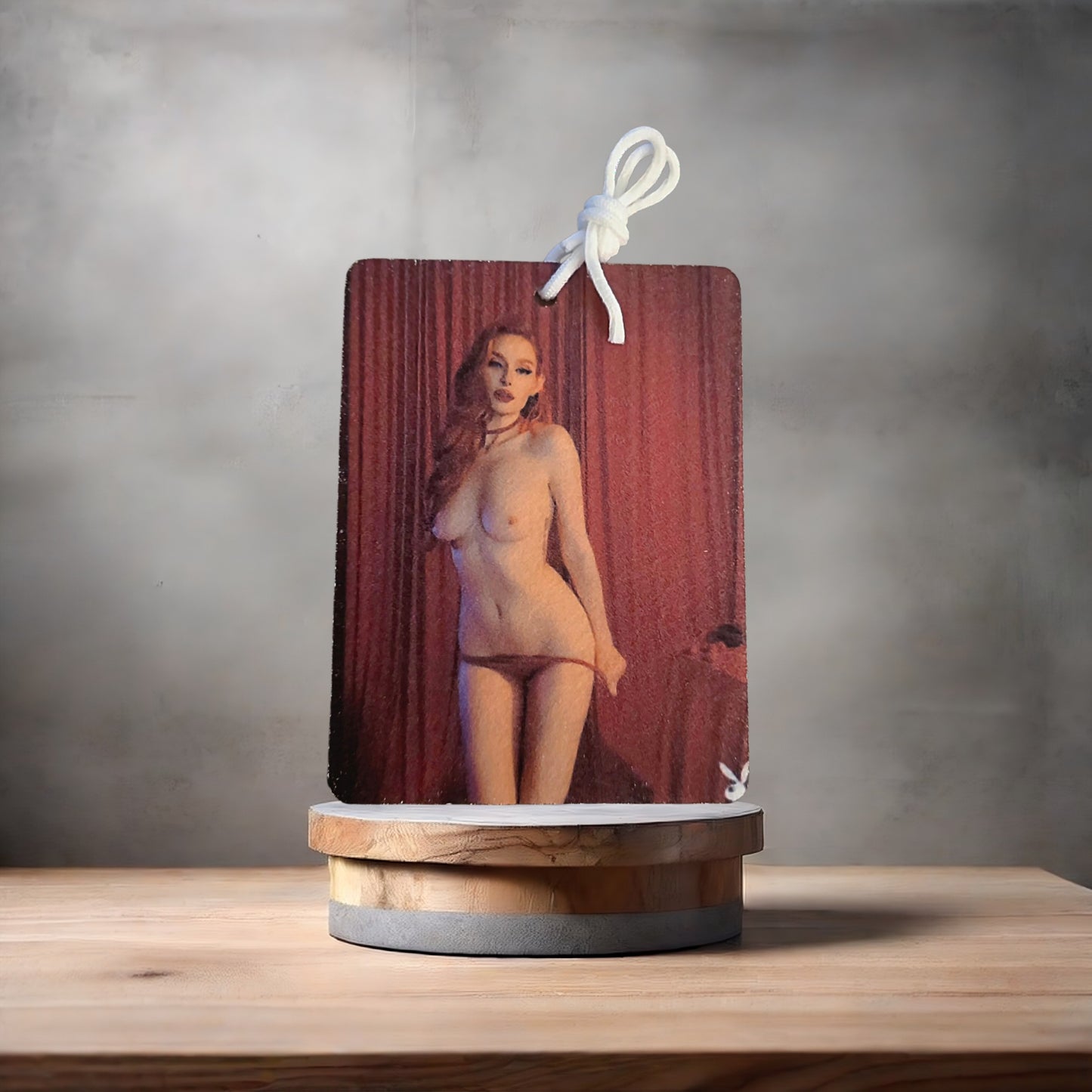 Sexy Nude Lacy Lennon car air freshener. Many scents to choose from. Adult Playboy
