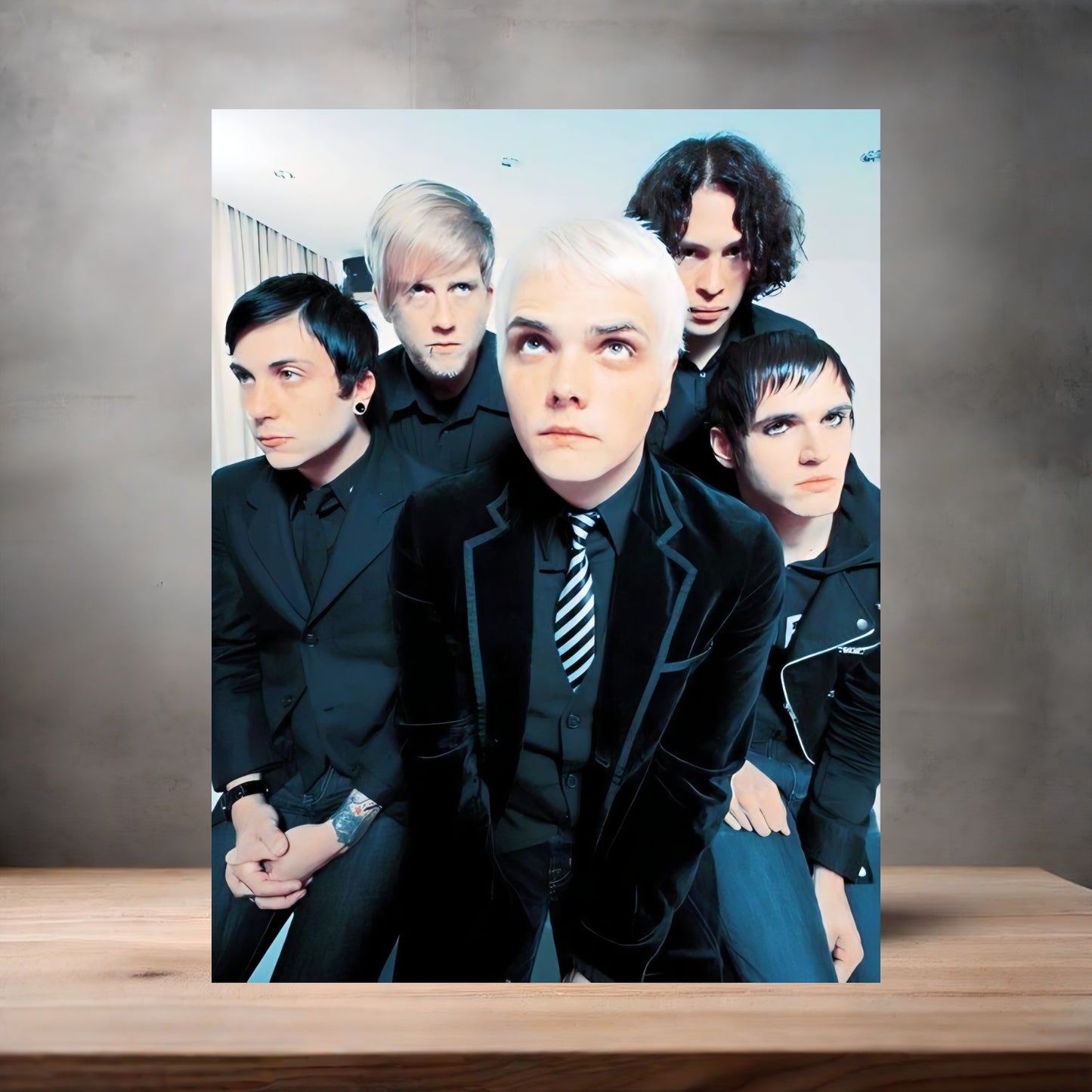 My Chemical Romance poster on aluminum print. Multiple sizes available. J
