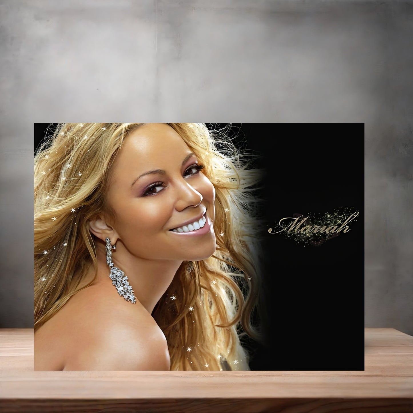 Sexy Mariah Carey poster on aluminum print. Multiple sizes available. A