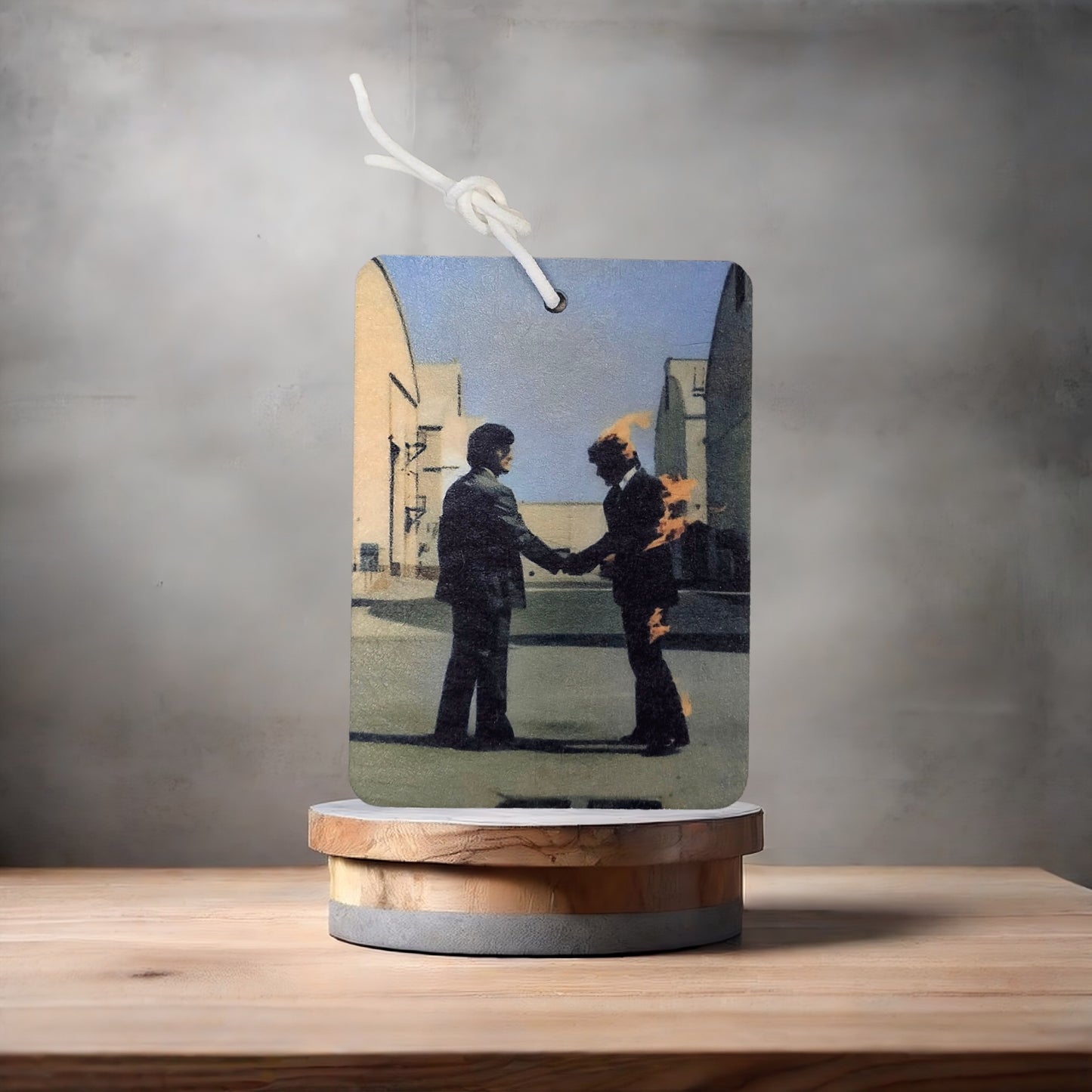 Pink Floyd car air freshener. Many scents to choose from. Wish you were Here