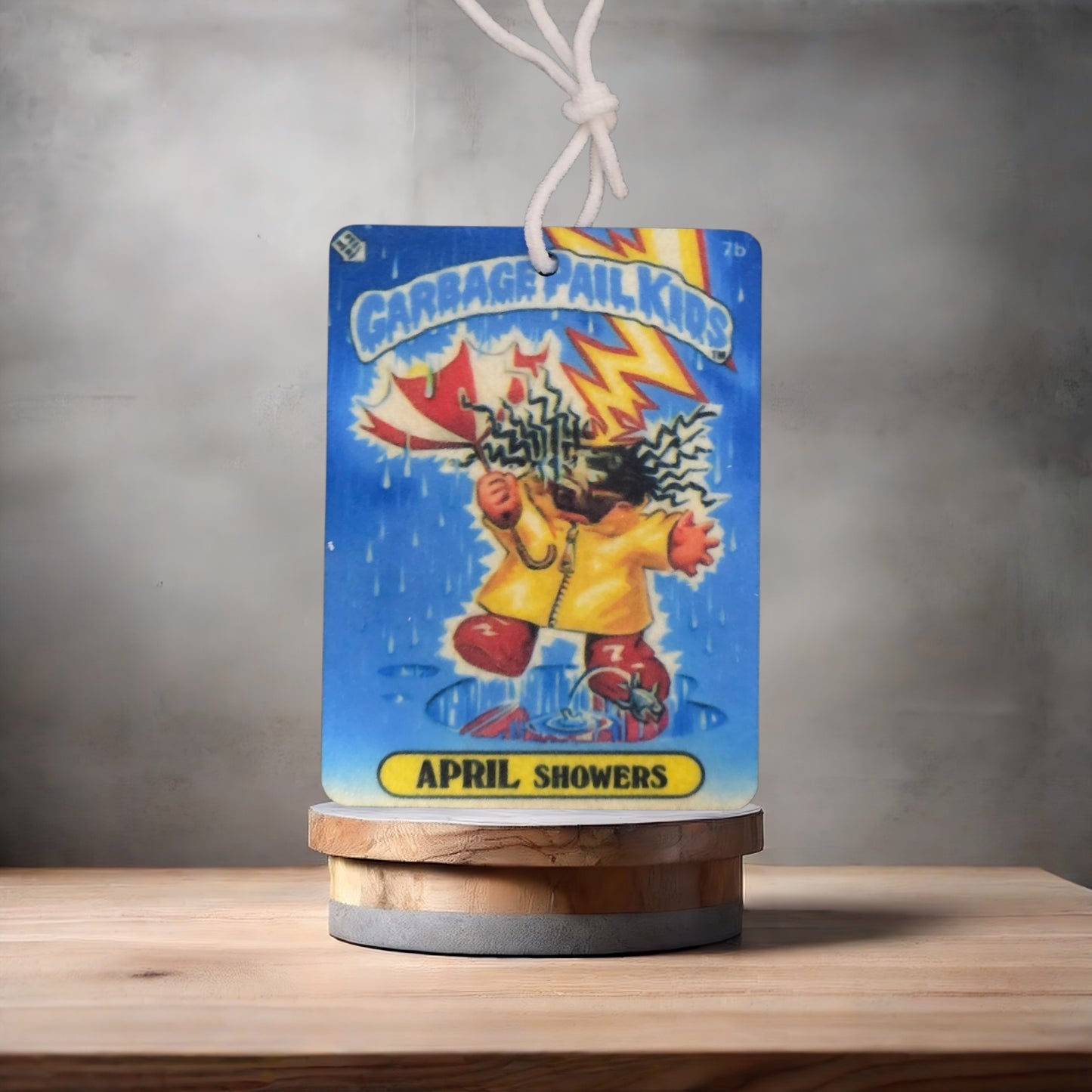 Garbage Pail Kids car air freshener. Many scents to choose from. Stormy Heather and April Showers