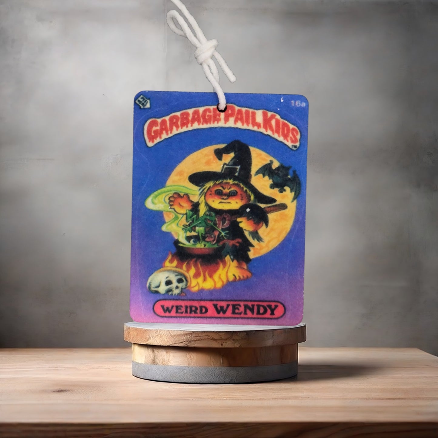 Garbage Pail Kids car air freshener. Many scents to choose from. Haggy Maggie and Weird Wendy