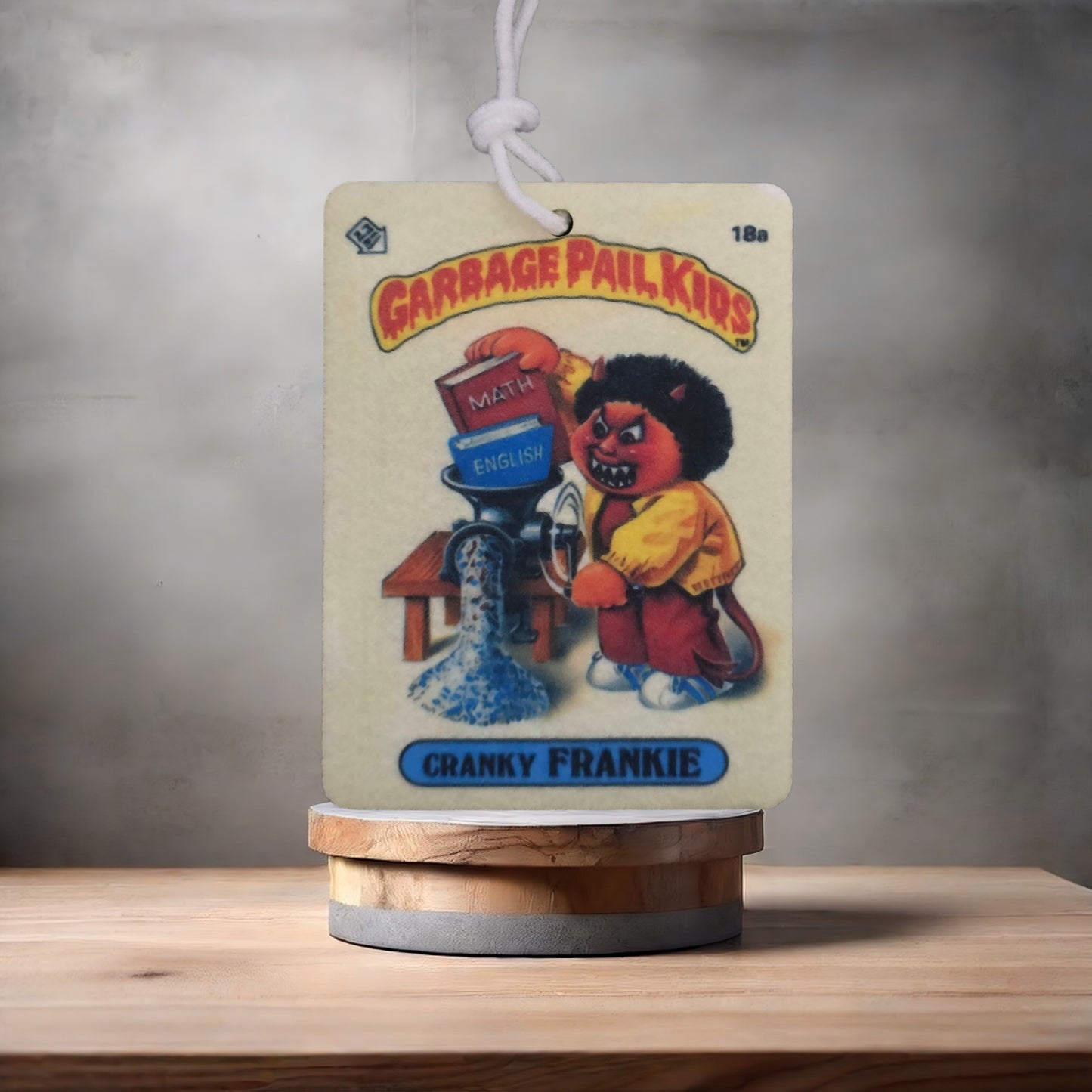 Garbage Pail Kids car air freshener. Many scents to choose from. Bad Brad and Cranky Frankie