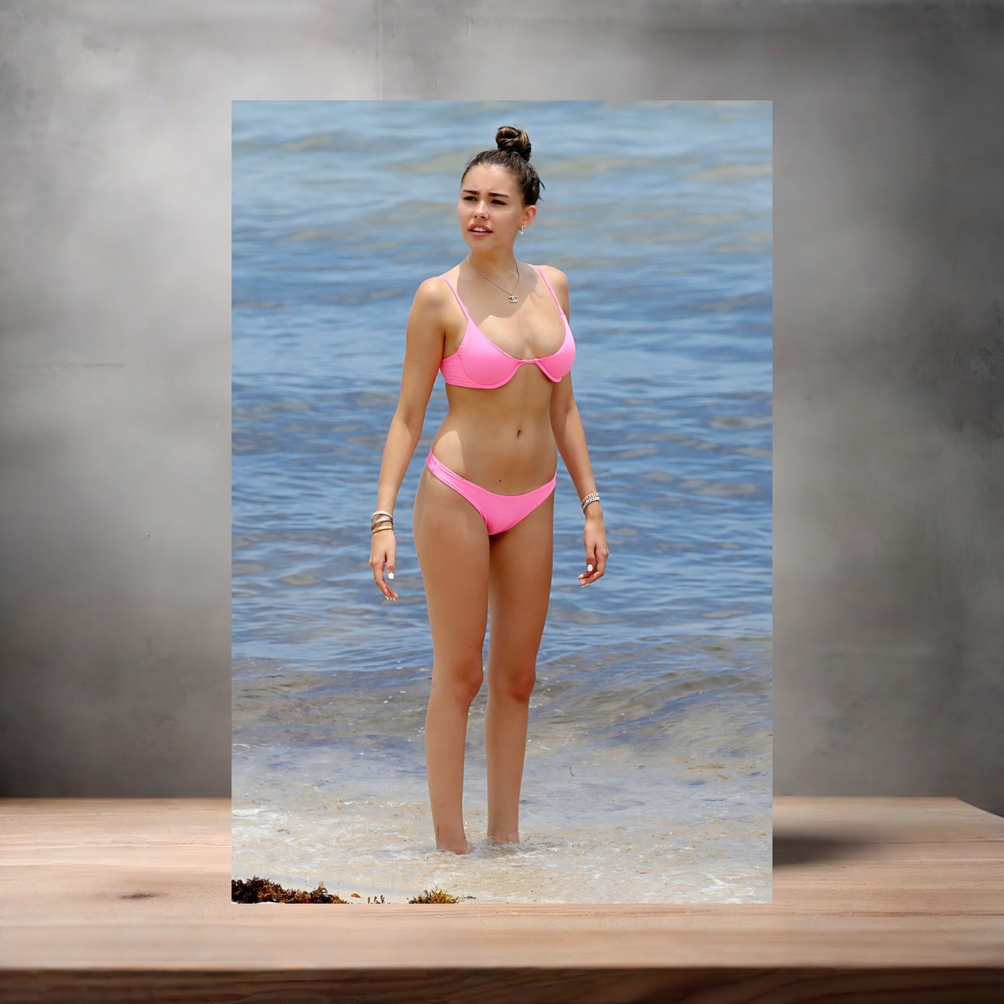 Sexy Madison Beer poster on aluminum print. Multiple sizes available. v3