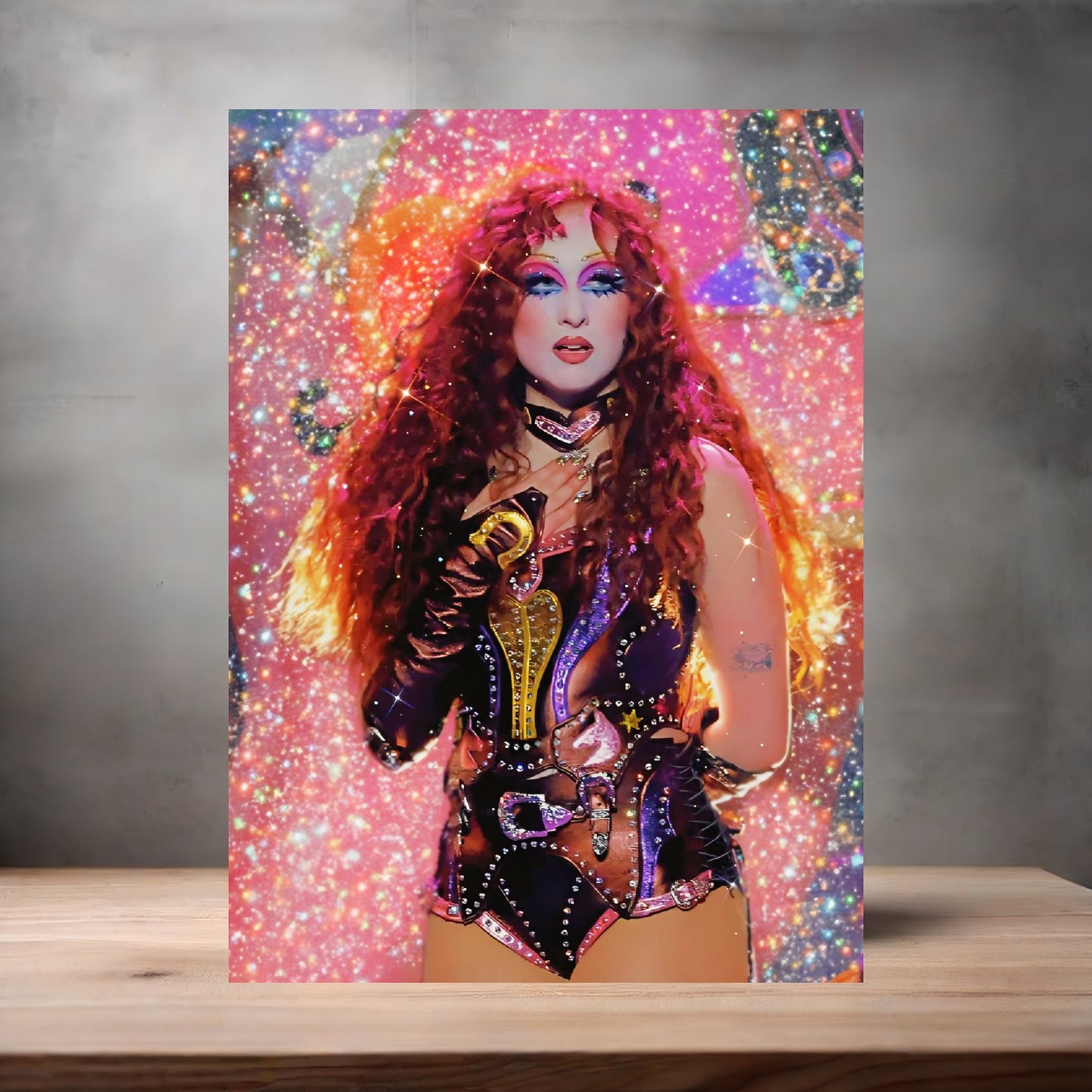 Chappell Roan poster on aluminum print. Multiple sizes available. v4