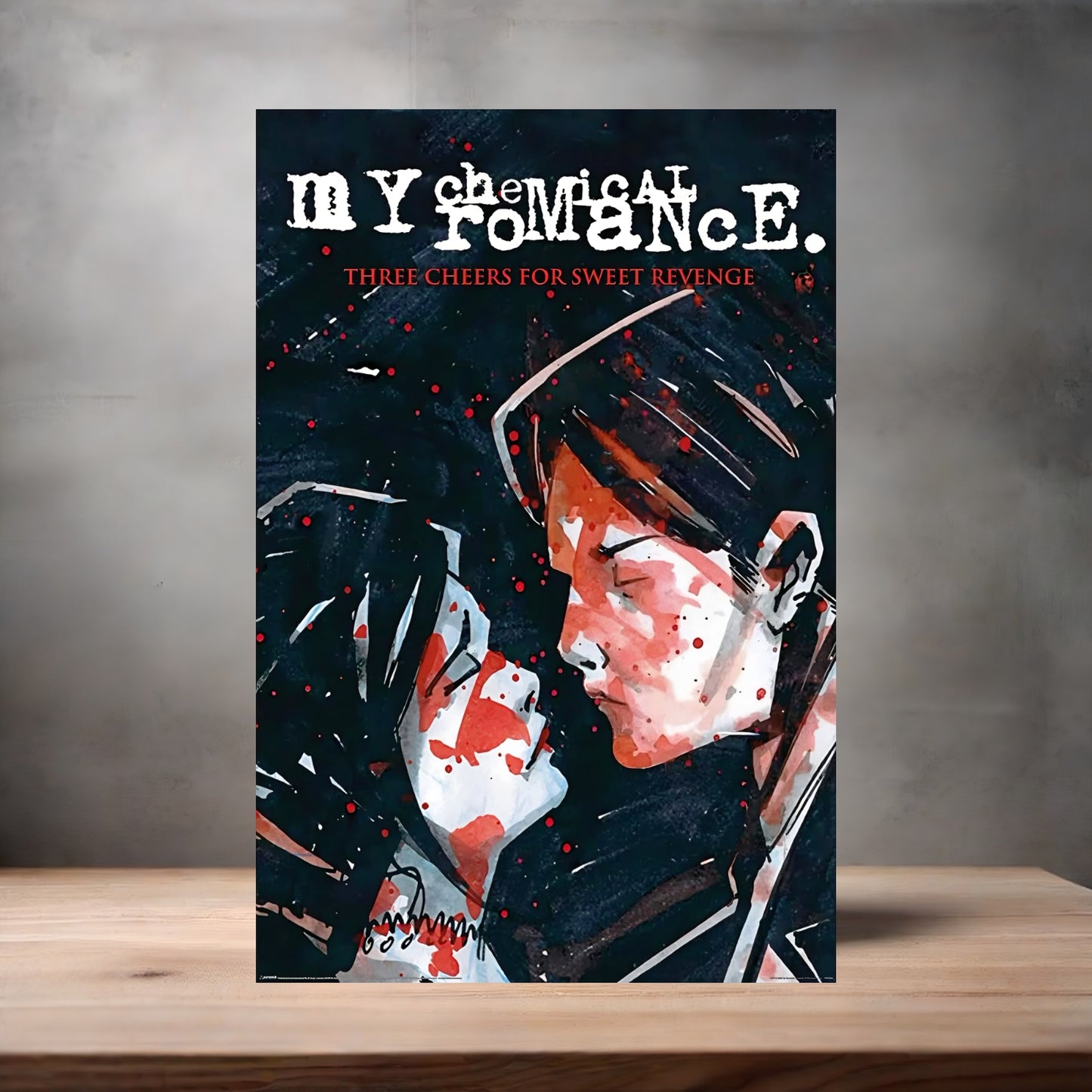 My Chemical Romance poster on aluminum print. Multiple sizes available. D