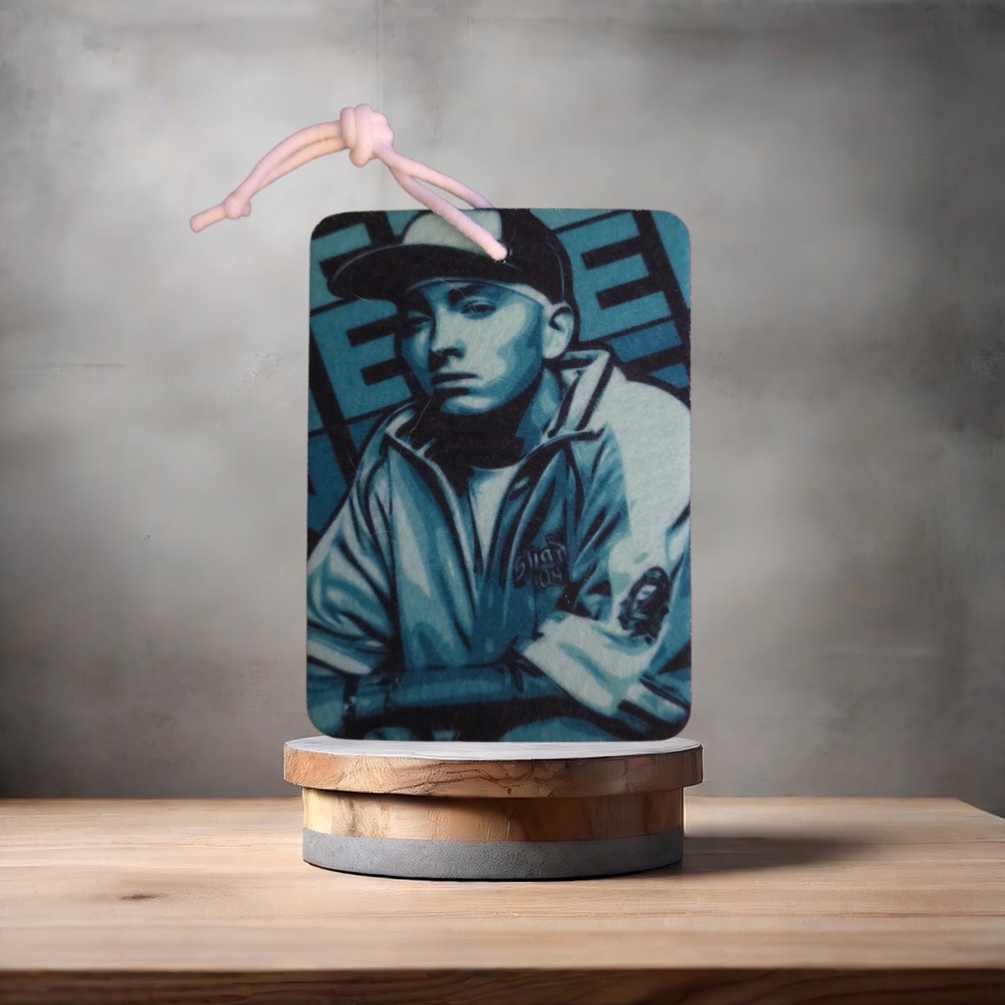 Eminem green car air freshener. Many scents to choose from.