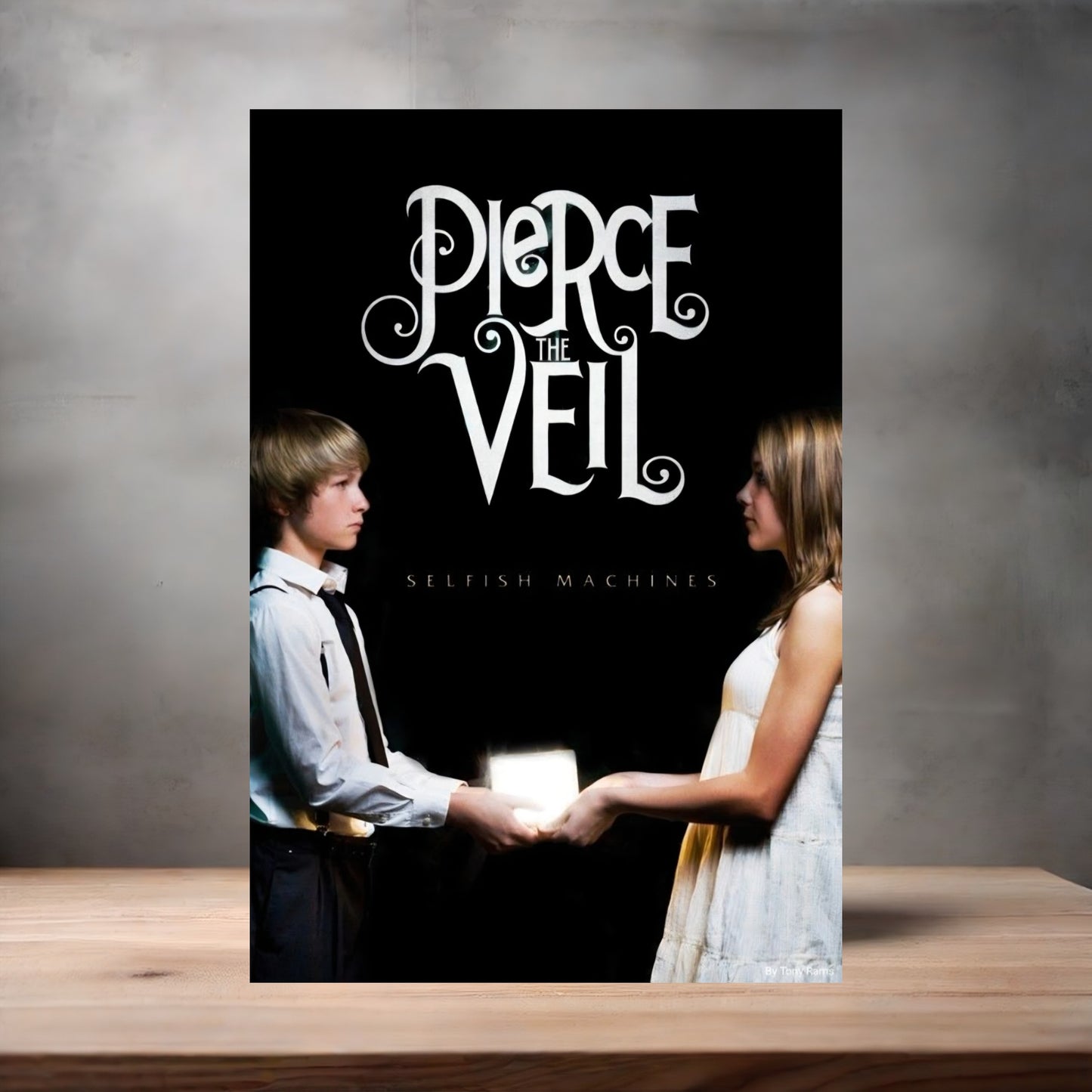Pierce the Veil poster on aluminum print. Multiple sizes available. D