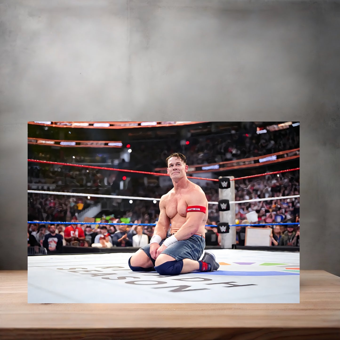 John Cena poster on aluminum print. Multiple sizes available. WWE V4