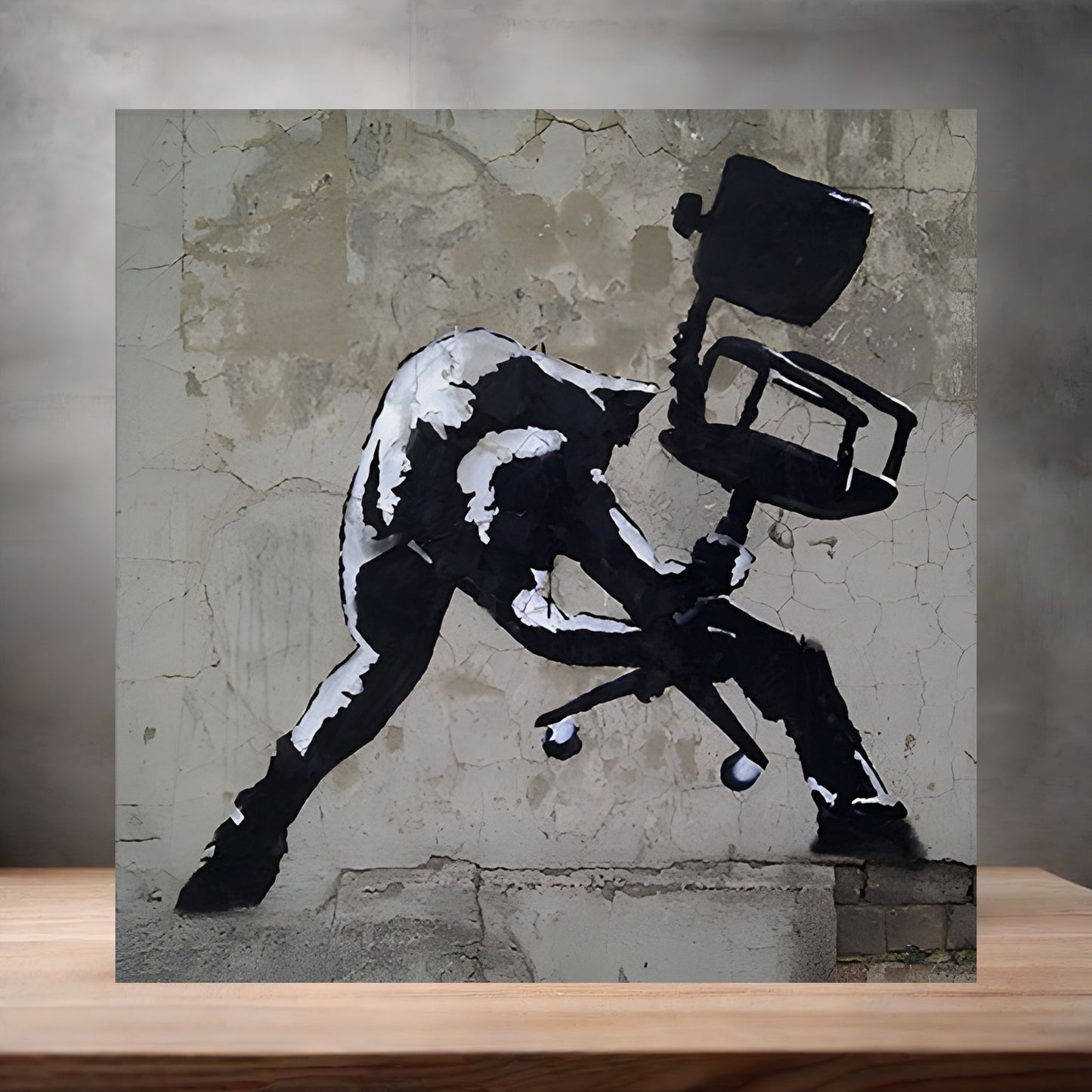 Banksy Graffiti Pop Art metal poster. Multiple sizes available. London Calling