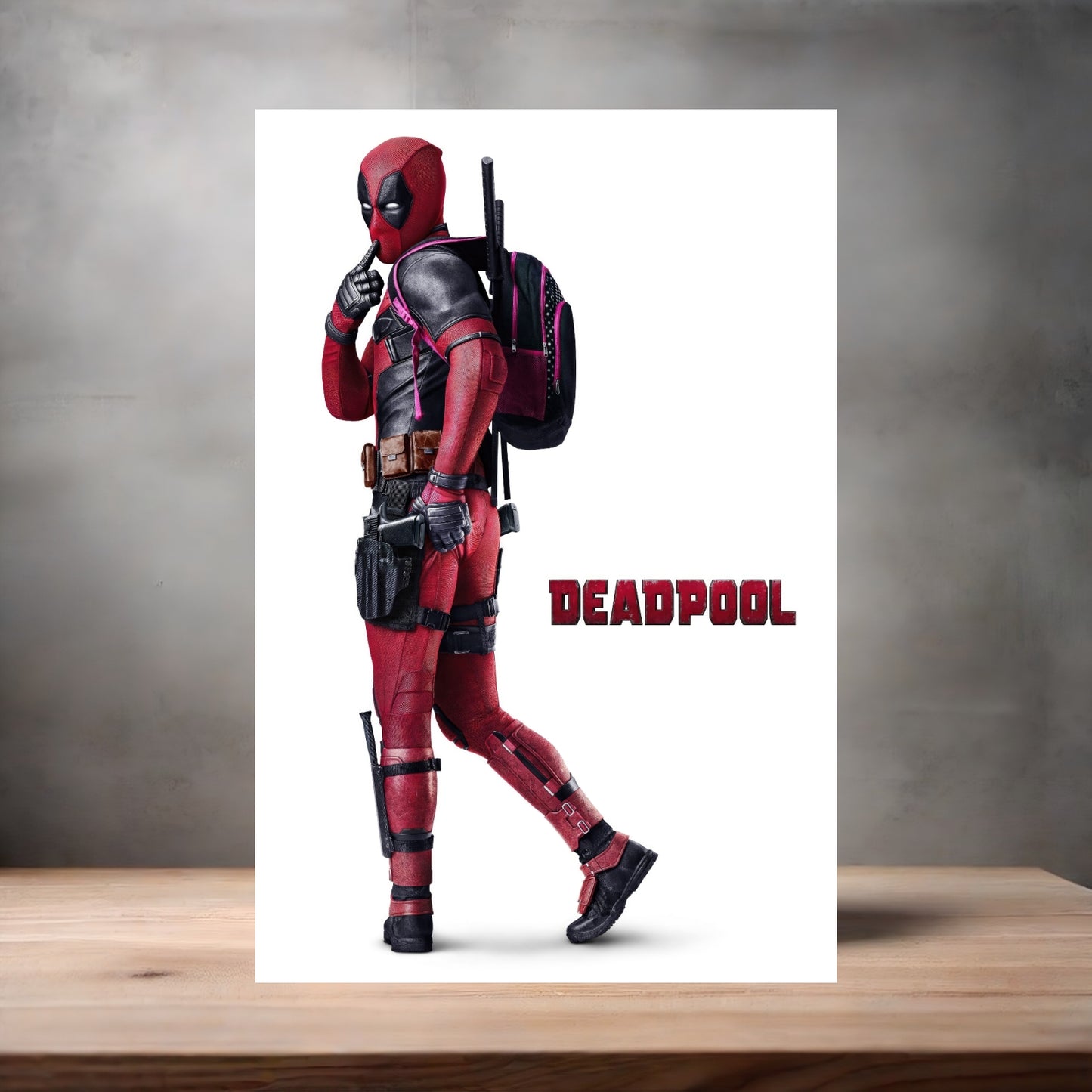 Marvel Studios metal movie poster multiple size options. Deadpool