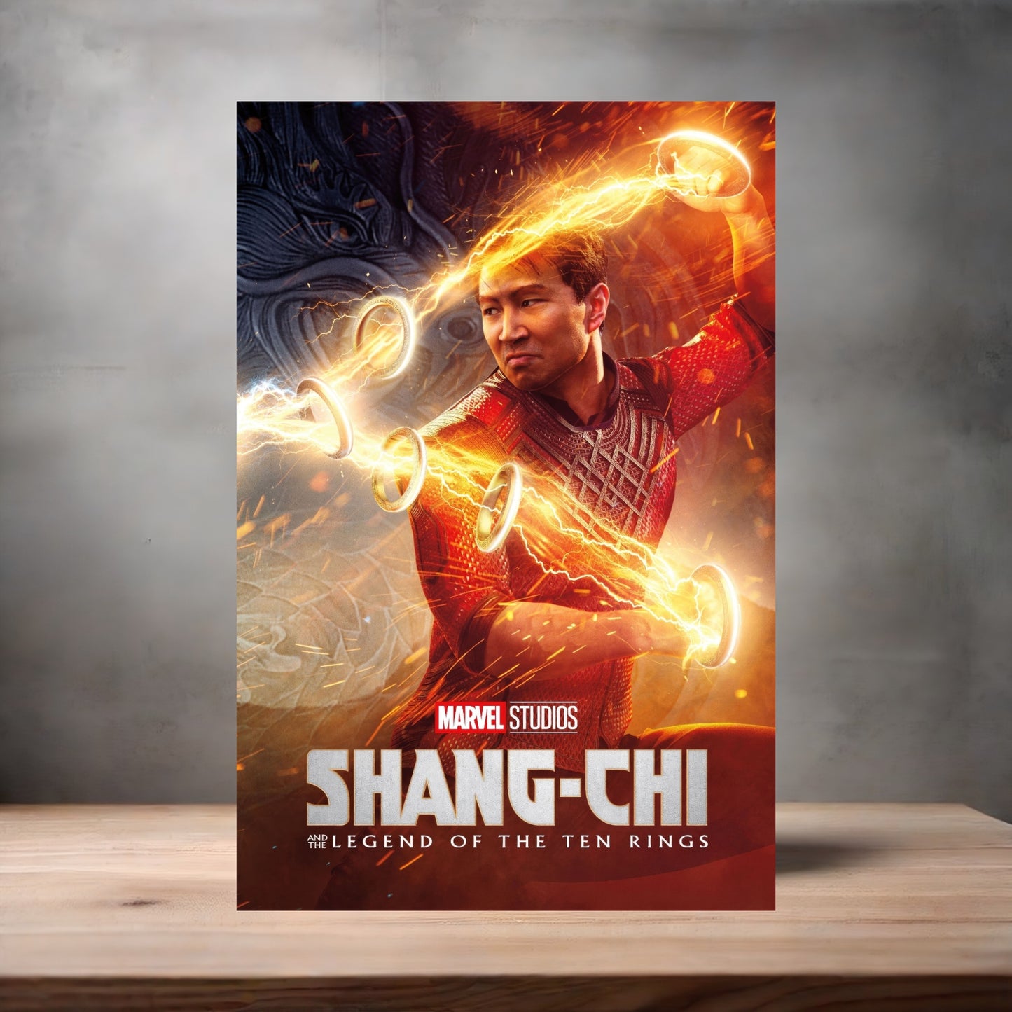 Marvel Studios metal movie poster multiple size options. Shang-Chi Legend of Ten Rings