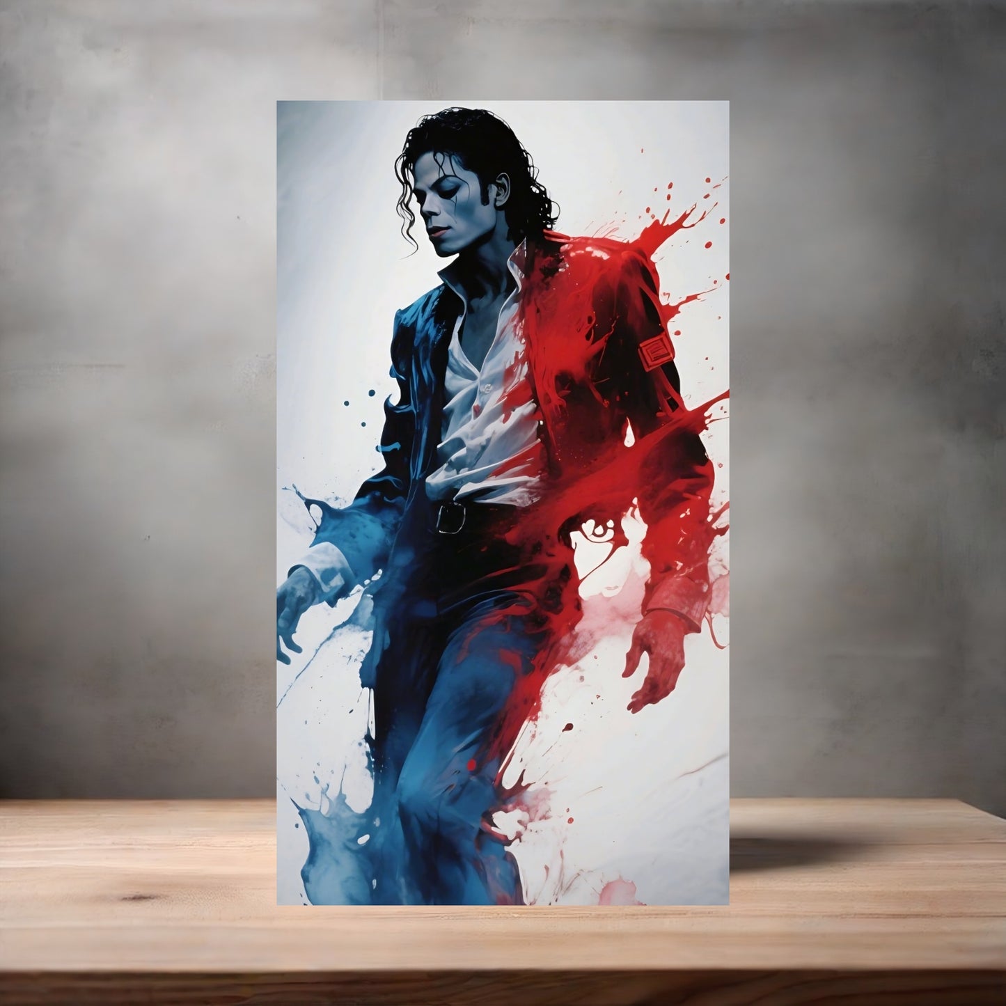 Michael Jackson the King of Pop metal poster. Multiple sizes available. J