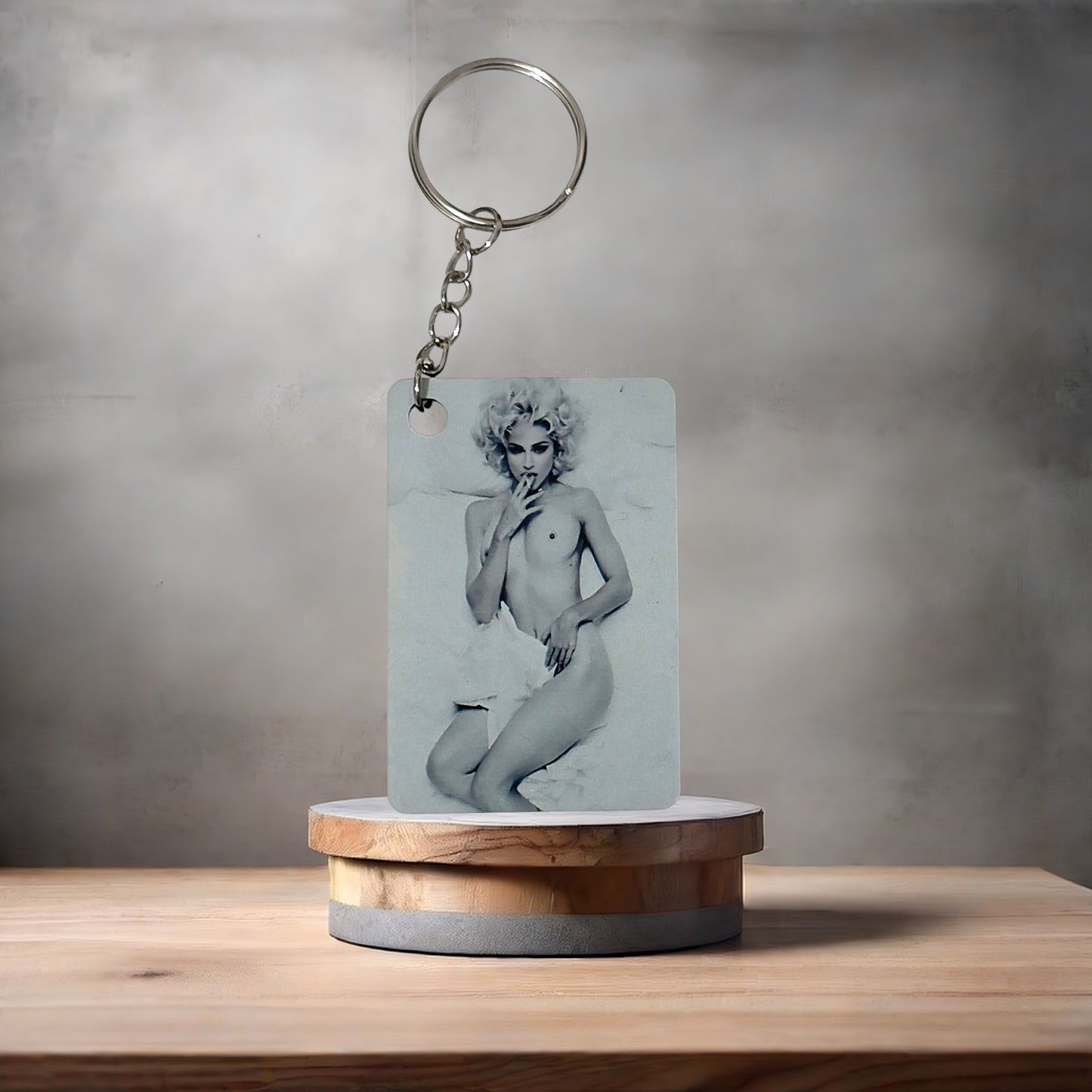 Nude Madonna keychain.