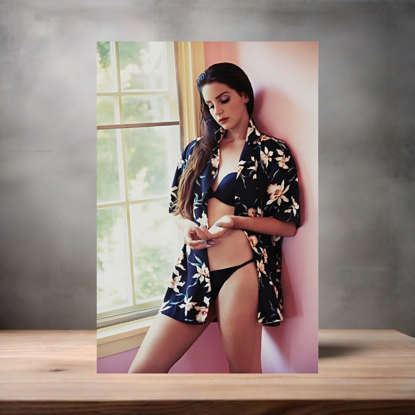 Lana Del Rey metal poster. Multiple sizes available. Sexy v1