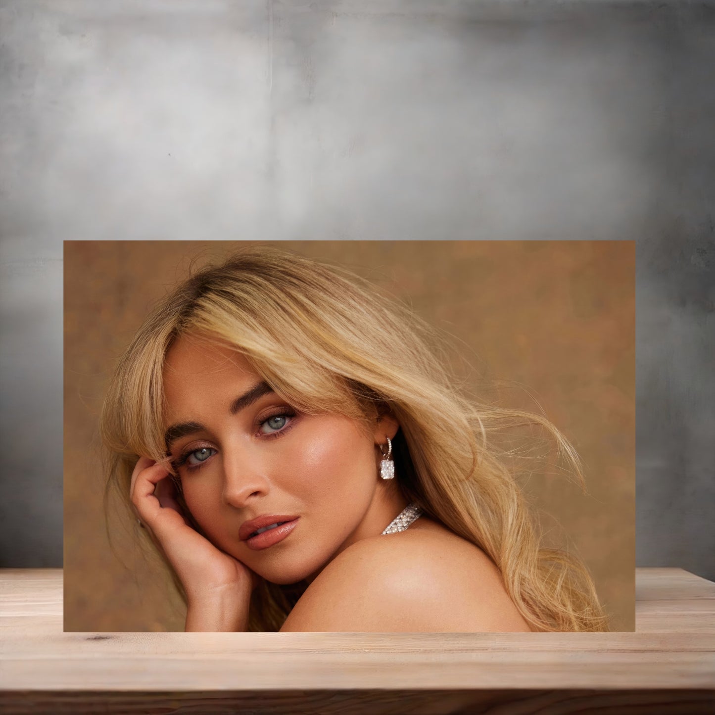 Sexy Sabrina Carpenter poster on aluminum print. Multiple sizes available. O