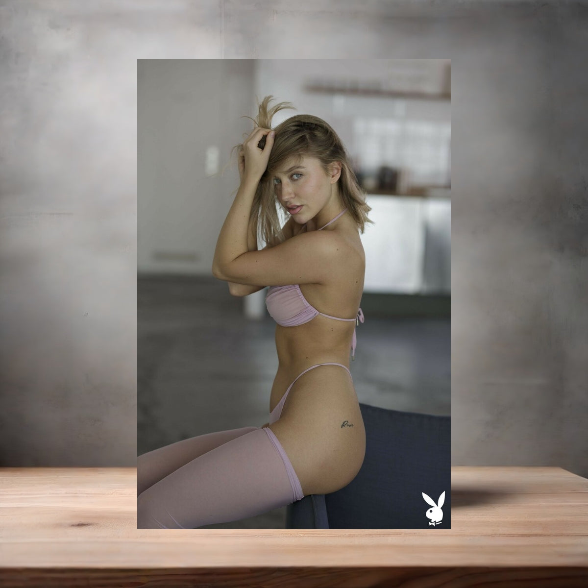 Playboy Playmate metal poster. Multiple sizes available. Nude. Weronika Wabia v4